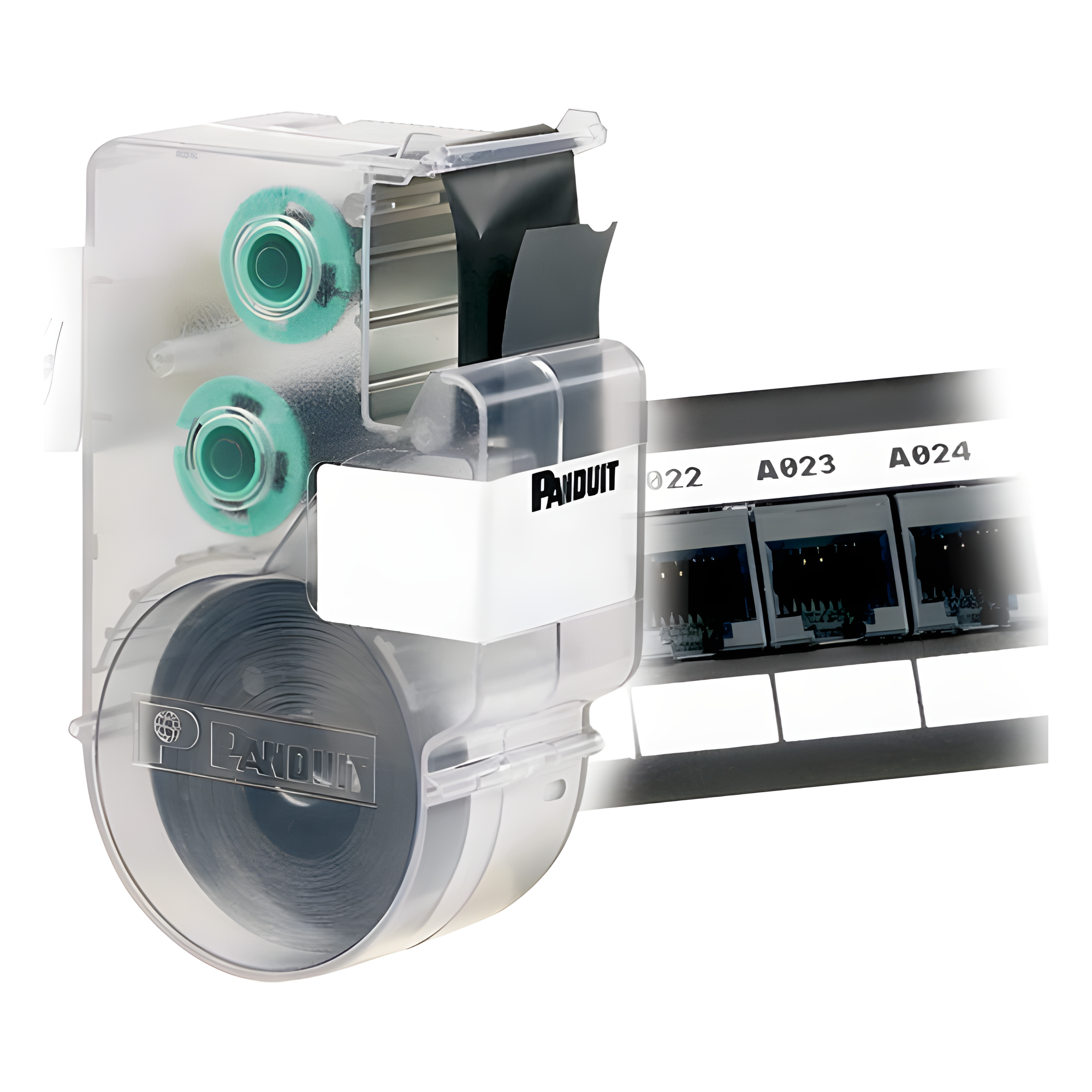 Casete de Etiquetas / Poliéster No Adhesivo / 6 mm x 7.6 m (24.93 pies) / -23°C a 155°C / TIA/EIA-606-A — PANDUIT · SKU UILS8BW