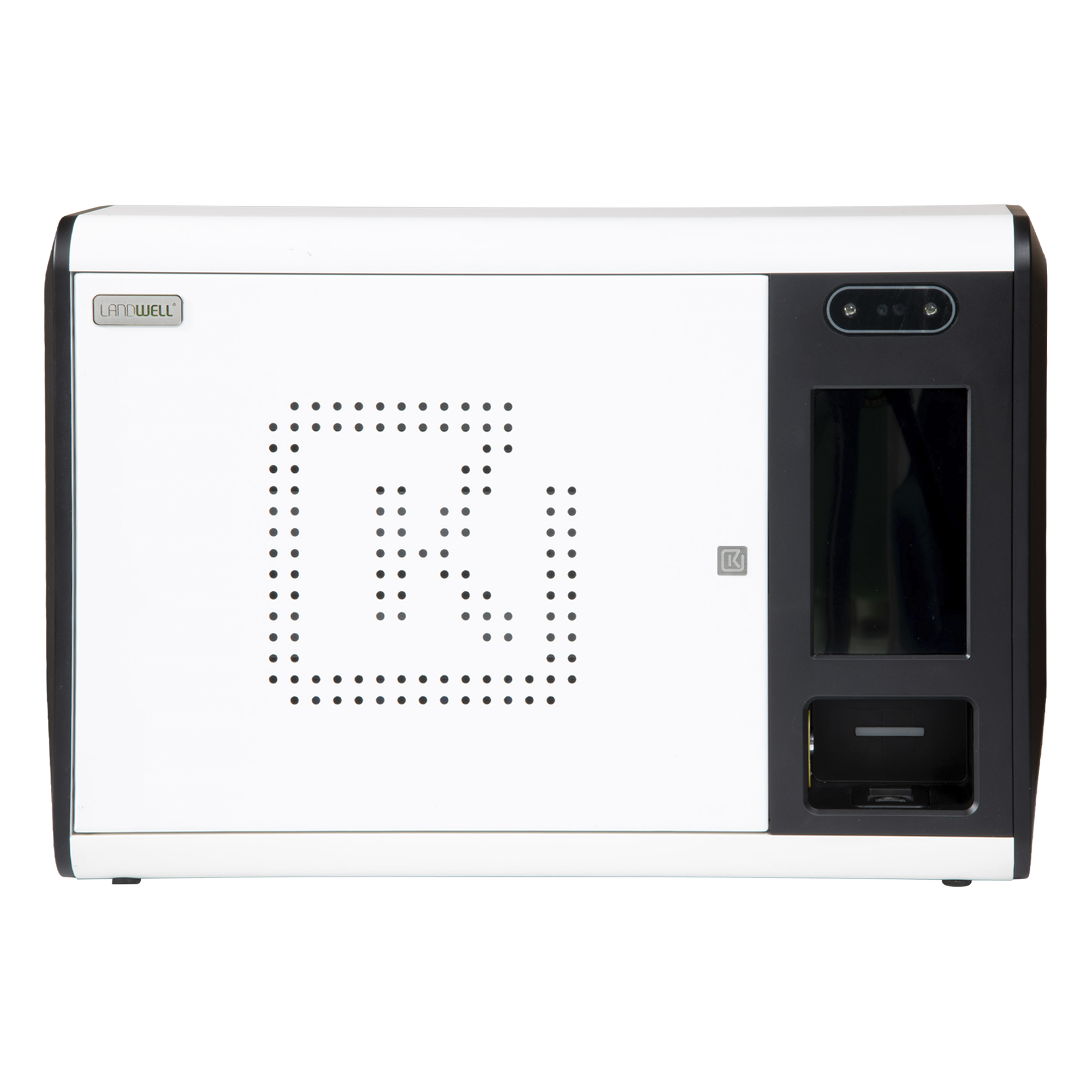 Gabinete Inteligente de Control de Llaves / Acceso Biométrico Facial y Dactilar / Acero Reforzado / Gestión Remota Ethernet / Registro de Eventos — LANDWELL · SKU K26