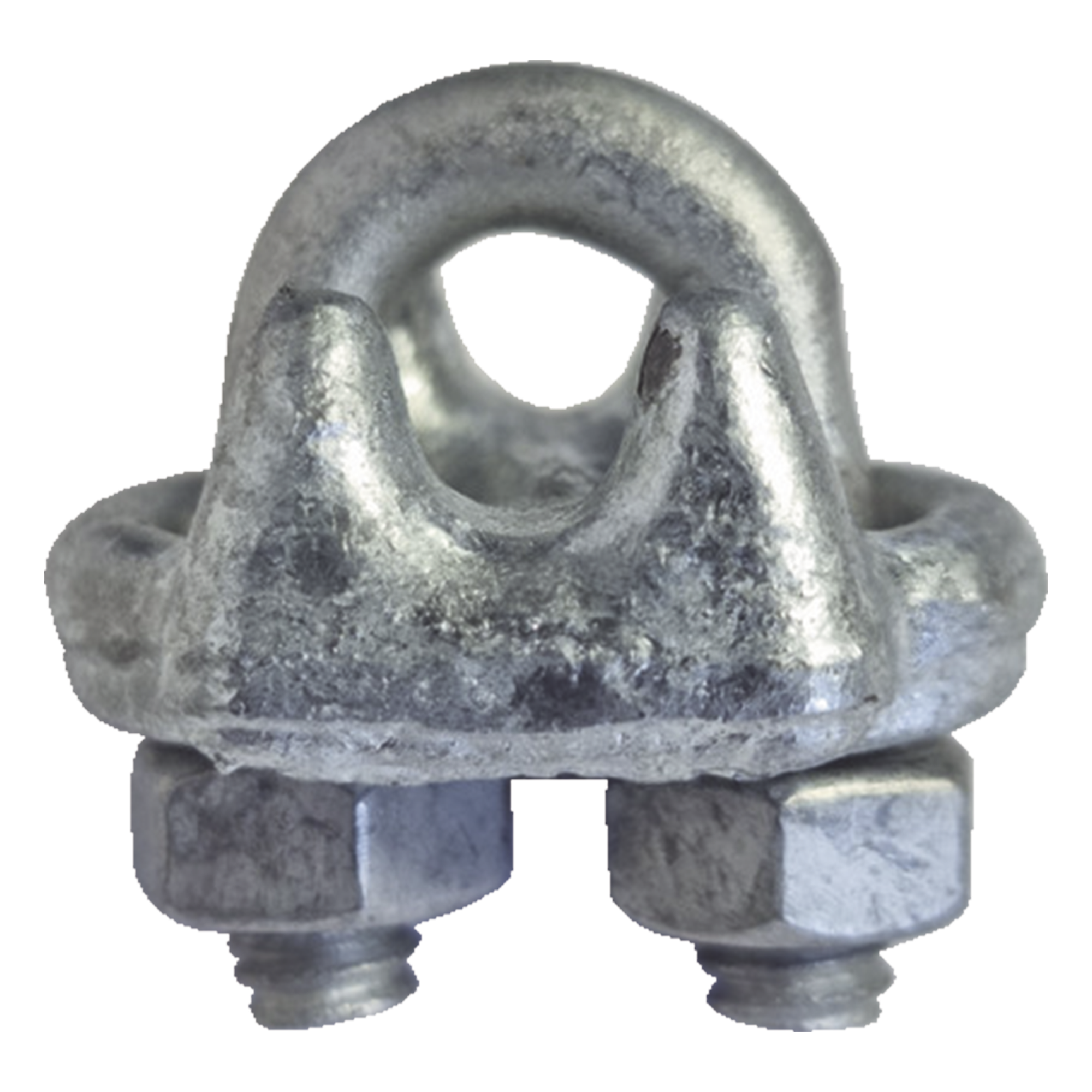 Nudo de Perro para Cable / Acero Forjado Galvanizado en Caliente / 1/8" / Torque 6 N.m / Amarre 3 Piezas / Suspensión de Alta Carga — SYSCOM TOWERS · SKU NUDO-18-FJG
