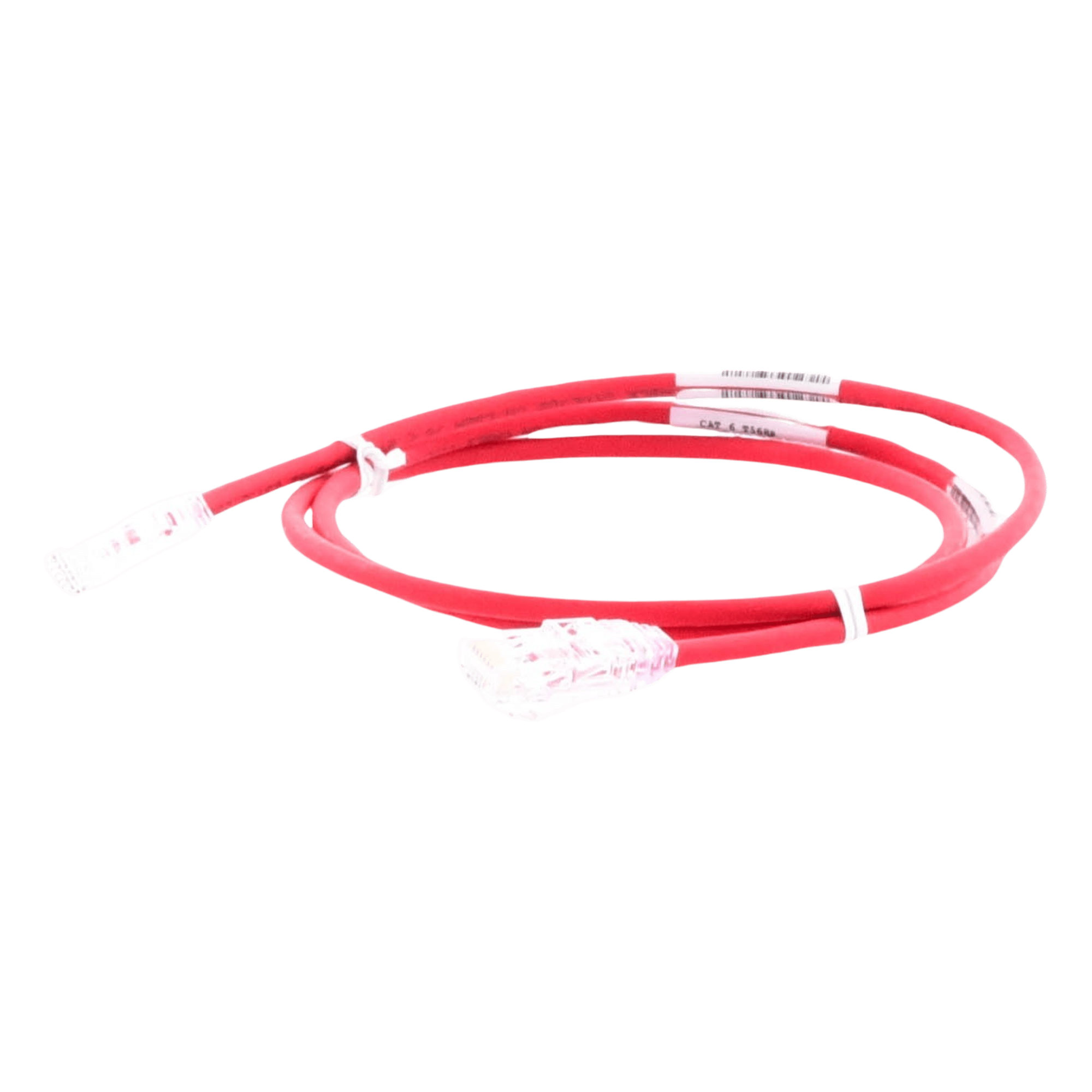 Cable de Parcheo TX6, UTP Cat6, Diámetro Reducido (28AWG), Color Rojo, 0.61 Metros (2 Pies) — PANDUIT · SKU UTP28SP2RD
