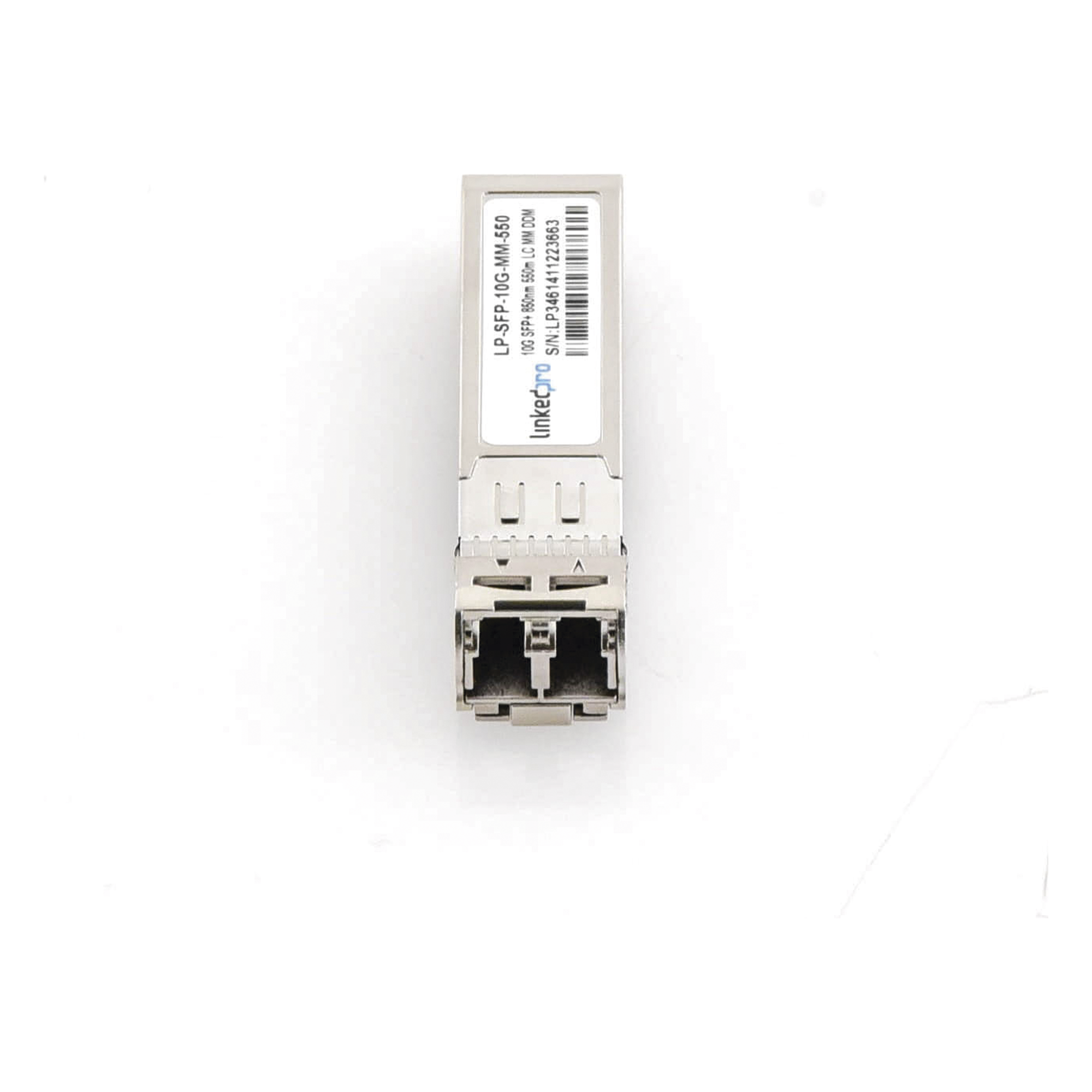 Transceptor Óptico SFP+ / Multimodo 850 nm / 10 Gbps / 10GBASE-SR / LC/UPC Dúplex / DDM / 550 m (1804.5 ft)