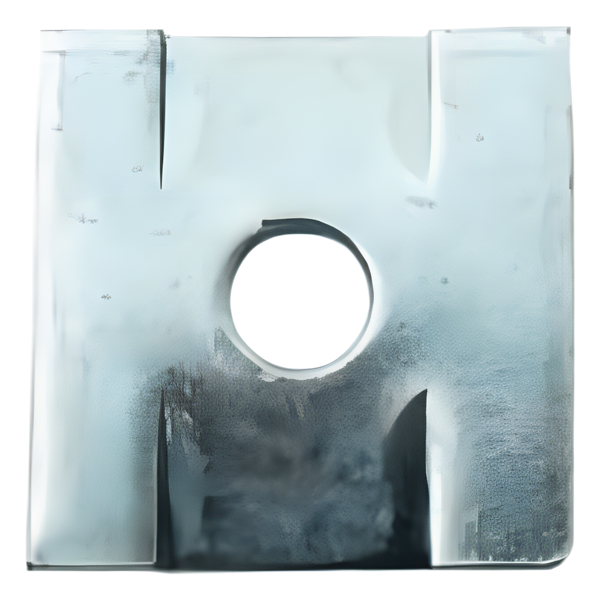 Tope Unicanal Plano / Tornillo 1/2" (13 mm) / Instalación en Superficies Planas / Uso Industrial — ANCLO · SKU ANC-HA02