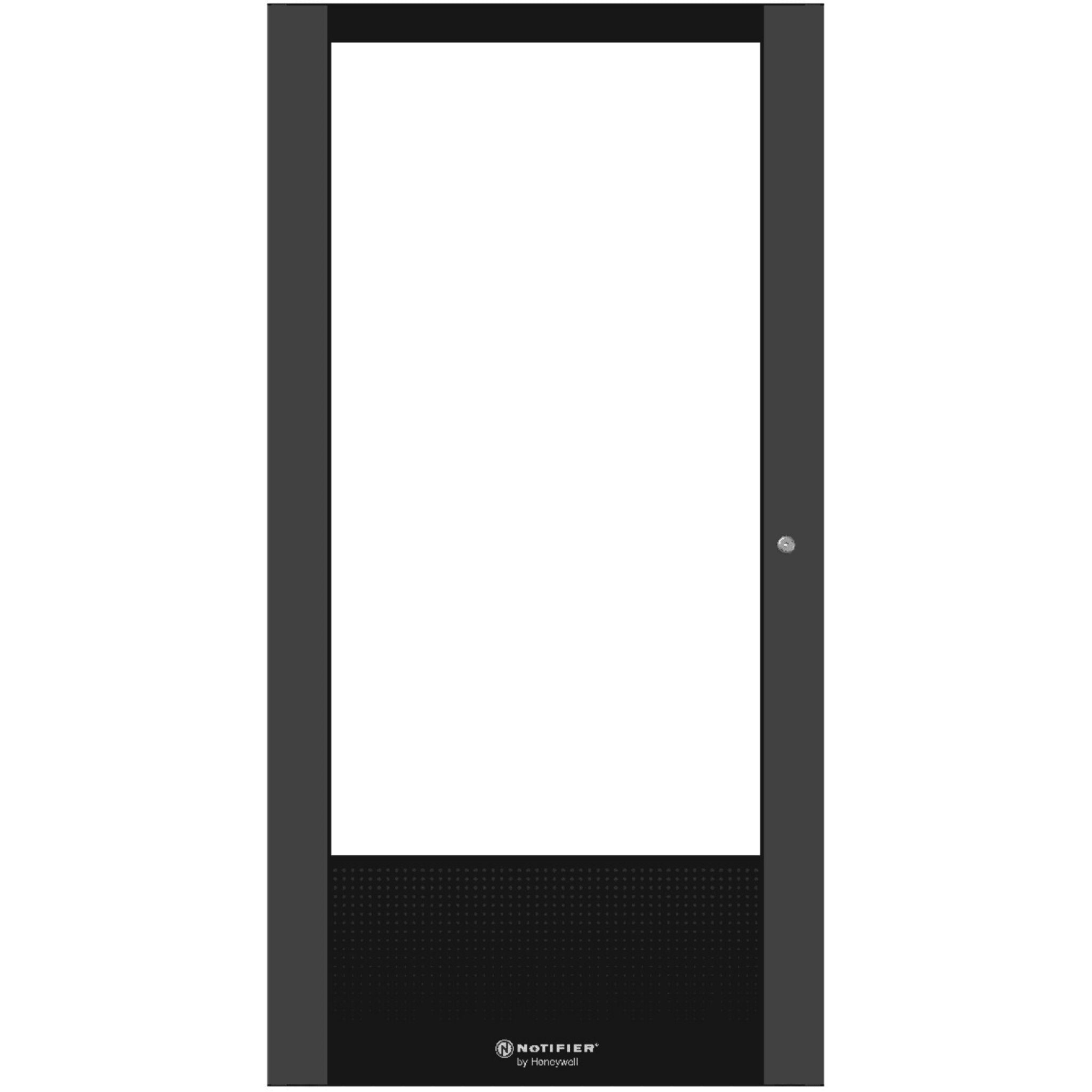 Puerta con Ventana para Gabinete / Acero Calibre 16 / Apertura 120° / Cuatro Niveles / Compatible con Paneles Serie N16 INSPIRE — NOTIFIER · SKU DRD5