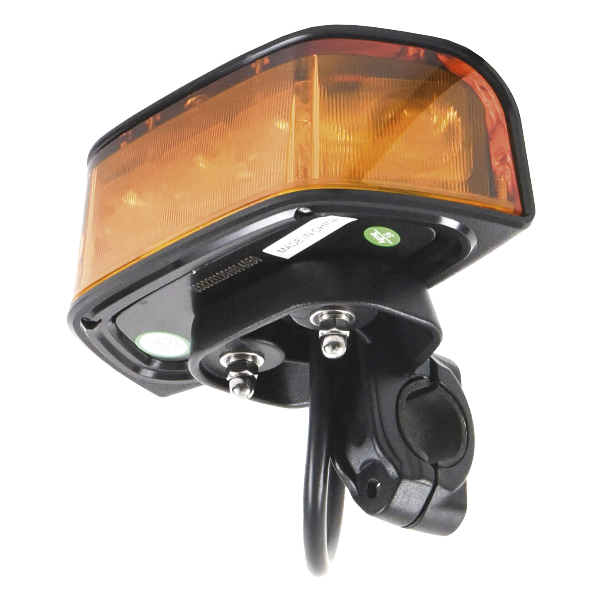 Luz Frontal Ultra Brillante para Motocicleta / 9 LED 3W / 10-30 VCC / IP66 / 64-104 cm (2.1-3.4 ft) / Ámbar — EPCOM INDUSTRIAL SIGNALING · SKU XLT1705A