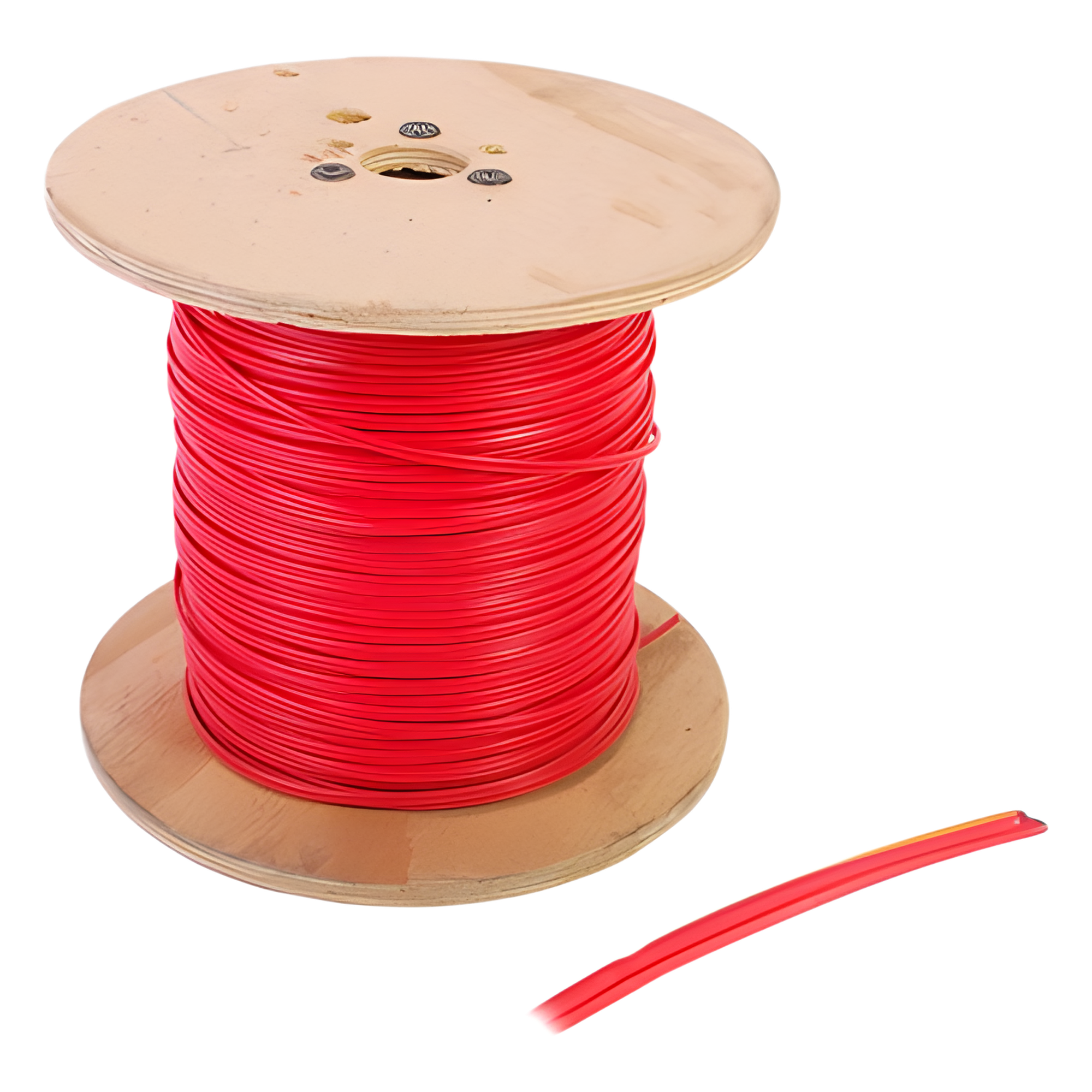 Carrete de Cable / 2x16 AWG / 305 m (1000 ft) / FPLR-CL3R Riser / Tipo ZIP / Forro Rojo — GENESIS · SKU 4423-1004/1000