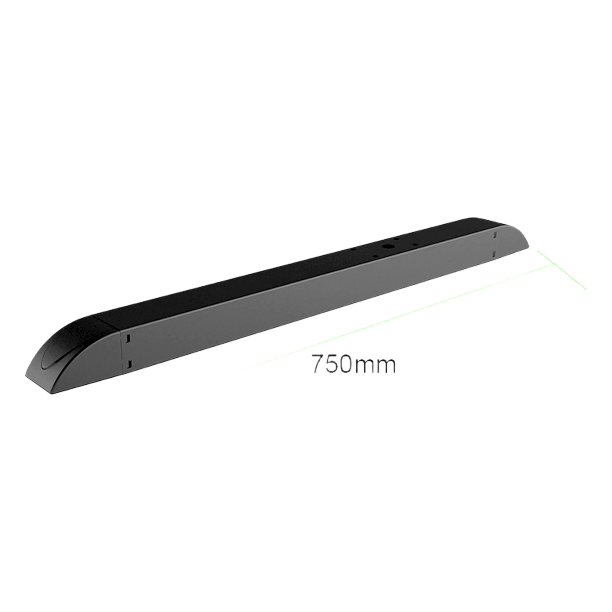 Soporte para Estructura de Piso Videowall / 75 cm / 815.6 mm (2.68 pies) / Altura 76.2 mm (0.25 pies) / Profundidad 50 mm / Tornillos M8 — EPCOM INDUSTRIAL · SKU SDJH121