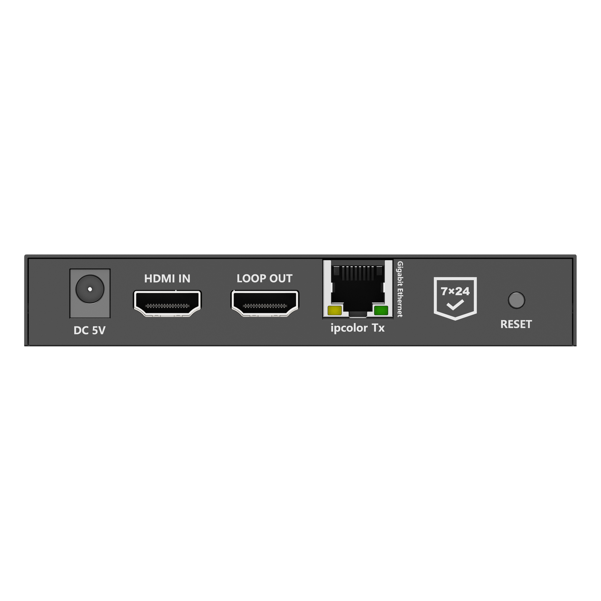 Extensor HDMI sobre IP / 4K@60Hz / Cero Latencia / 100 m (328 ft) / IR Bidireccional / RS-232 / ARC / Salida Loop / IPColor