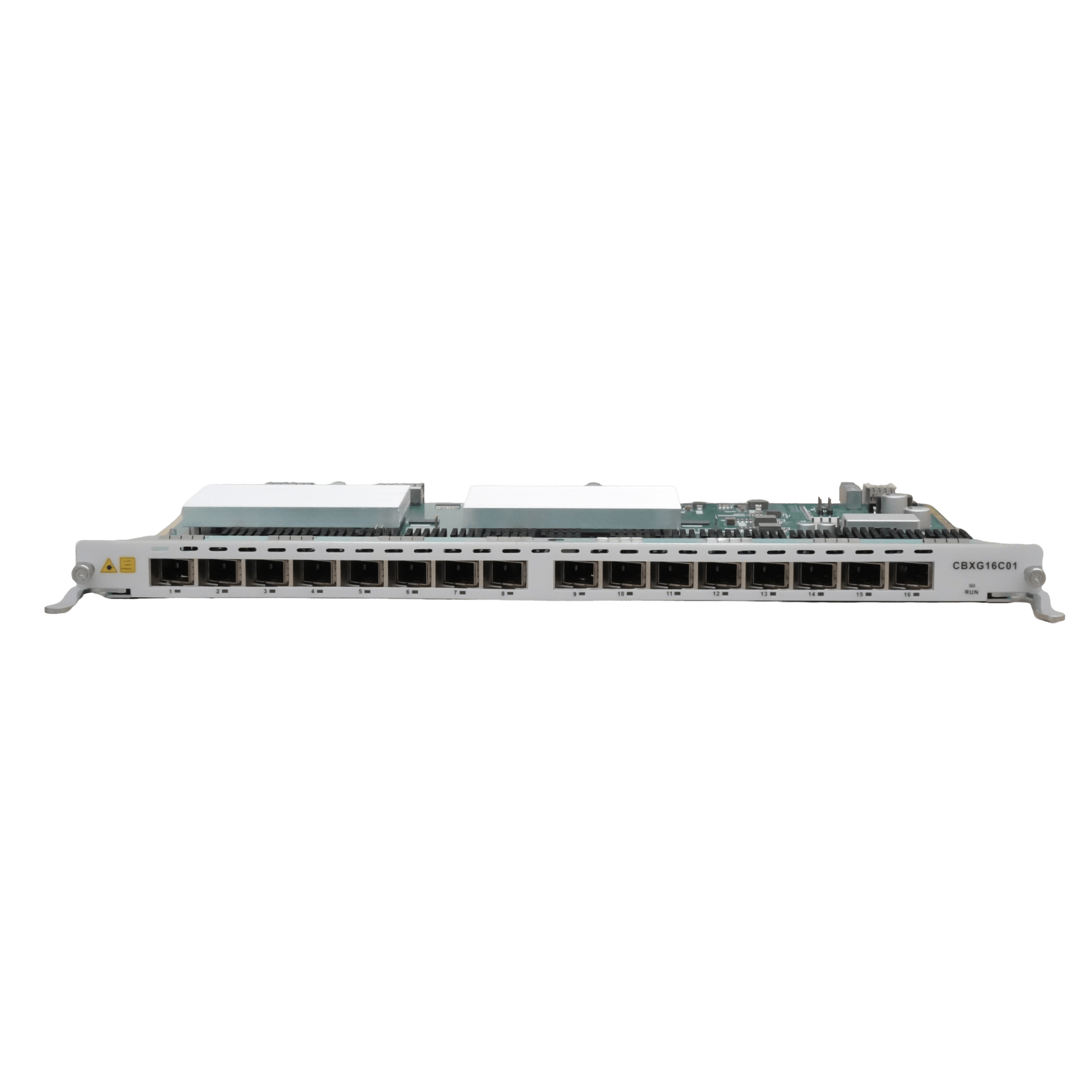 Tarjeta de Servicio OLT / 16 Puertos Combo GPON/XGSPON / 10 Gbps Simétrico / 20 km (65,616 ft) / 4096 ONUs XGS-PON / Split 1:256 — V-SOL · SKU CBXG16C01