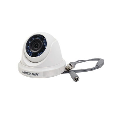 Eyeball TURBOHD 720p / Gran Angular 92º / Lente 2.8 mm / IR inteligente para 20 mts / Exterior IP66