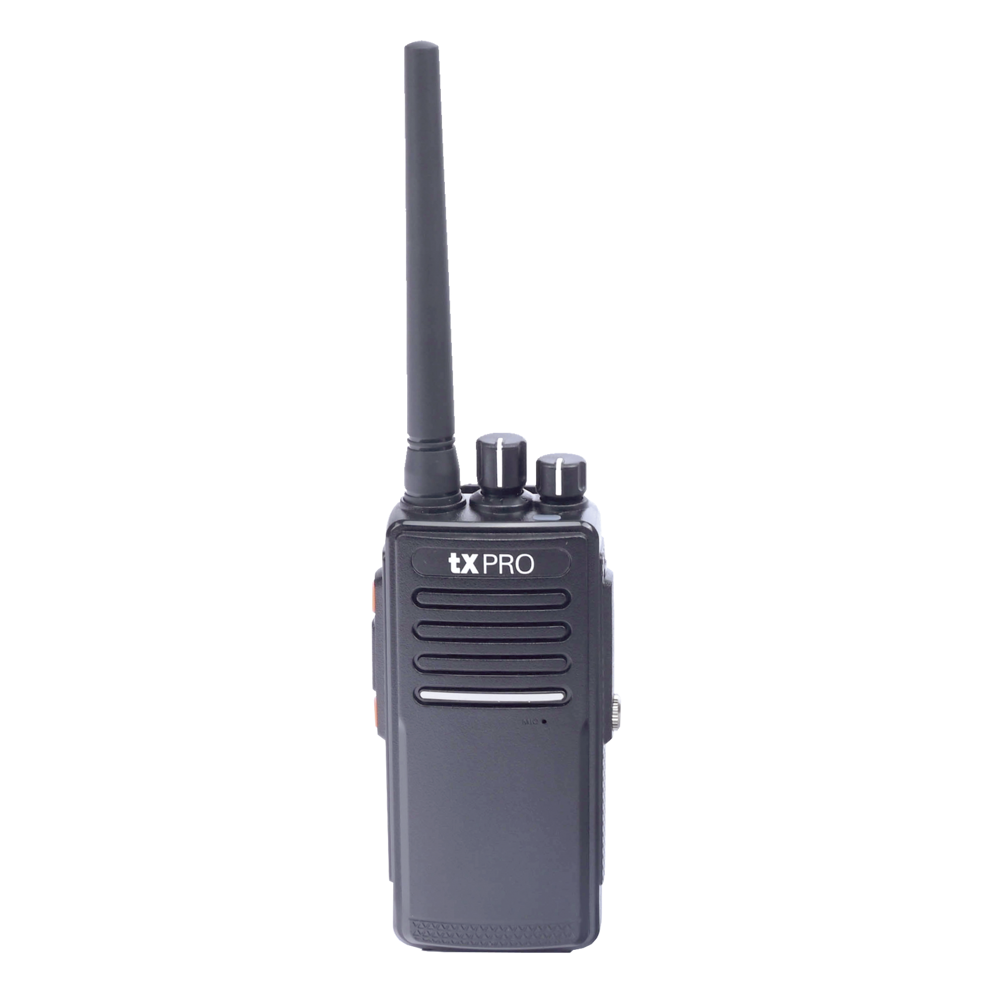 Radio Portátil UHF 400-512 MHz, Digital DMR y Analógico, 5 W, Incluye antena, batería, cargador y clip,  16 canales preconfigurados