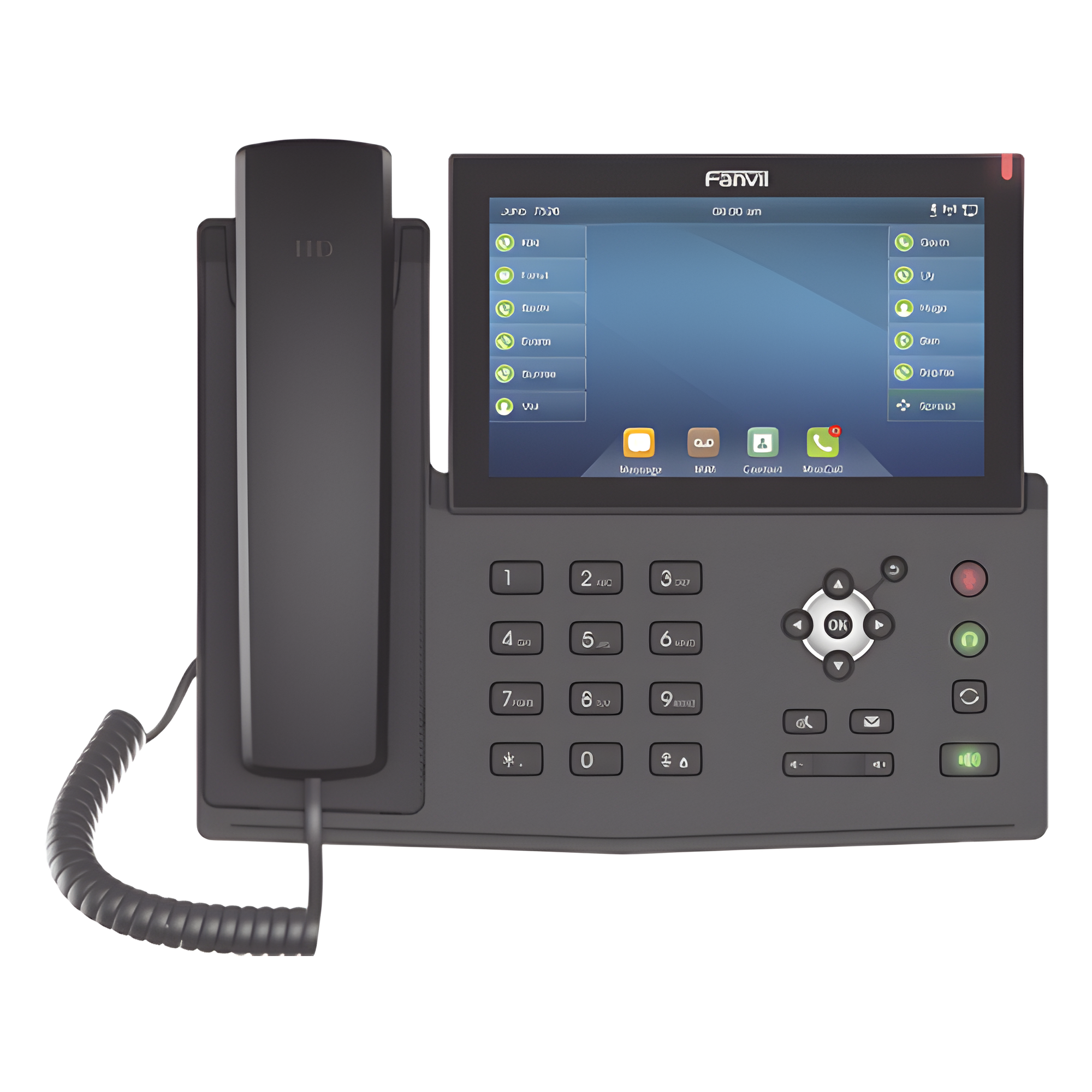 Teléfono IP Empresarial / 20 Líneas SIP / Pantalla Táctil 7 — FANVIL · SKU X7-F