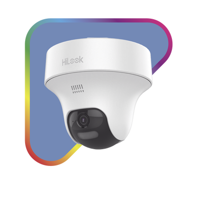 [Audio Bidireccional + Dual Light + ColorVu] Turret PT TURBOHD 2 Megapixel (1080p) / Lente 3.6 mm / 25 mts IR EXIR + 20 mts Luz Blanca / Micrófono y Bocina Integrado / dWDR