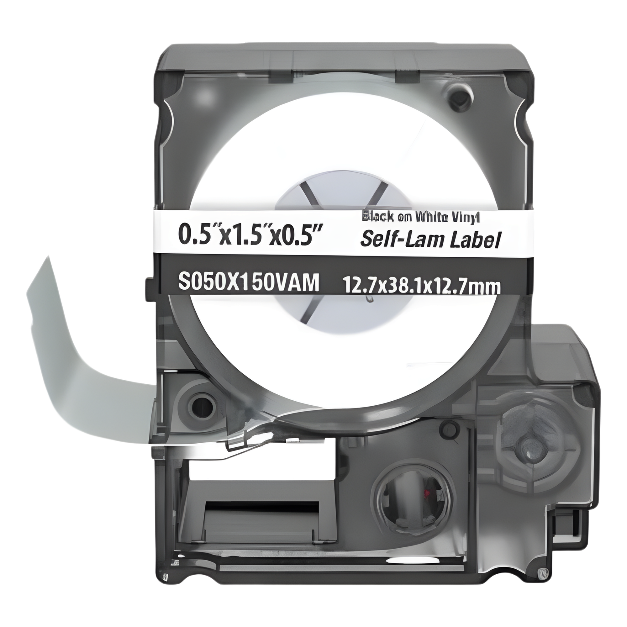 Casete de Etiquetas Autolaminadas / 175 Etiquetas / 12.7 x 38.1 mm (0.5 x 1.5 in) / Cables 4-8.1 mm (0.16-0.32 in) / Área Blanca — PANDUIT · SKU S050X150VAM