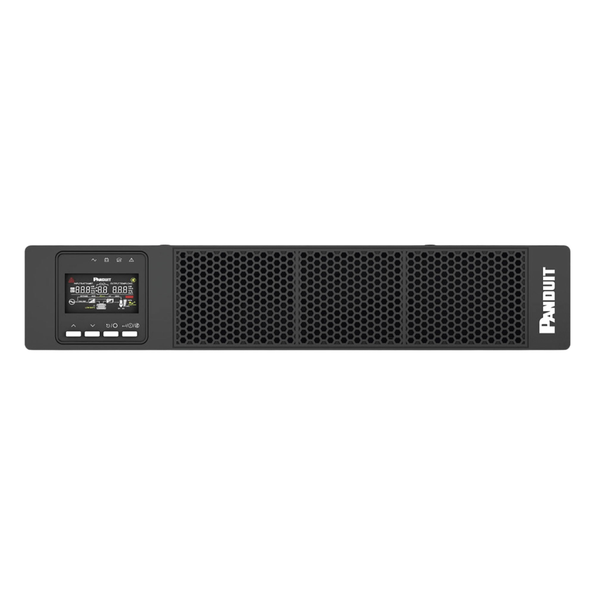 UPS Online Doble Conversión / 2000 VA / 2000 W / 120 Vca / 6 Tomas NEMA 5-20R / 2 UR / Onda Senoidal Pura — PANDUIT · SKU U02S11V
