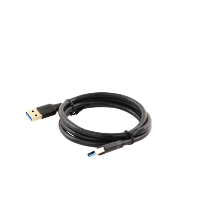 Cable USB-A 3.0 a  USB-A 3.0 / 1 Metro / Macho a Macho / Conector Niquelado / Núcleo de Cobre Estañado / Blindaje Múltiple / Velocidad 5Gbps / No Requiere Controlador / Compatible con USB2.0 Y USB 1.1