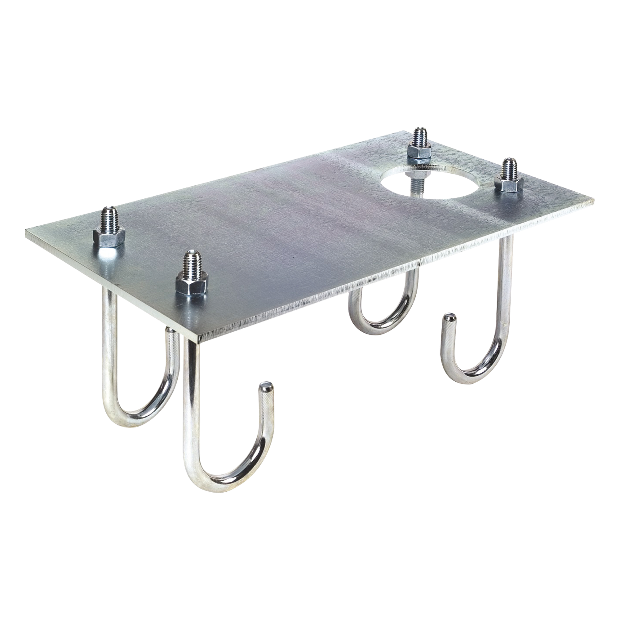 Base de anclaje / Acero de alta resistencia / Barreras FAAC 620 / Compatible con 6 modelos · SKU 490058
