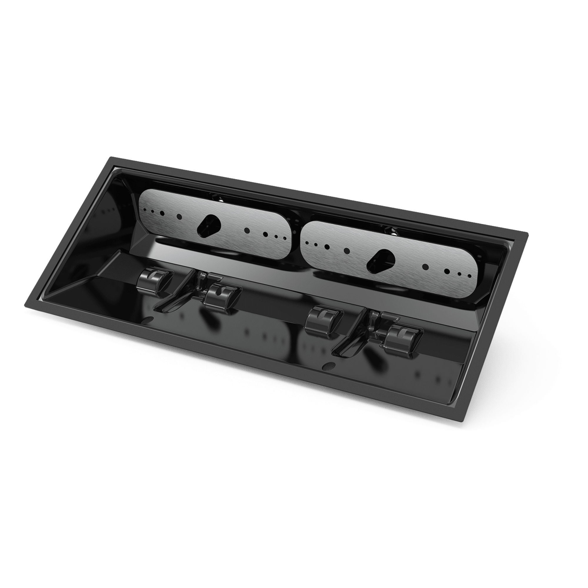 Bracket para Luces Auxiliares Internas Doble / Montaje Interior / Compatible LED / Emergencia y Seguridad — ECCO · SKU WS2L