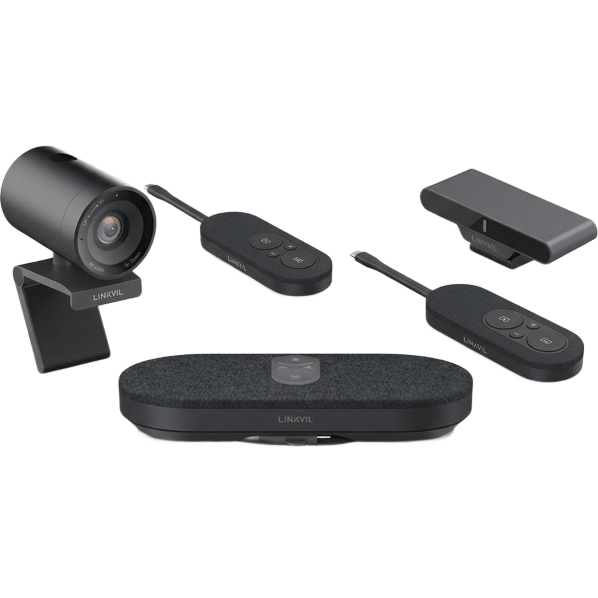 Kit de Videoconferencia 4K / Cámara 8MP / Micrófono 8 Filas / Altavoz 3W / 2 Pods Compartición Pantalla / USB-C BYOD / Salas hasta 32 m² (344 ft²) — FANVIL · SKU CA400KIT