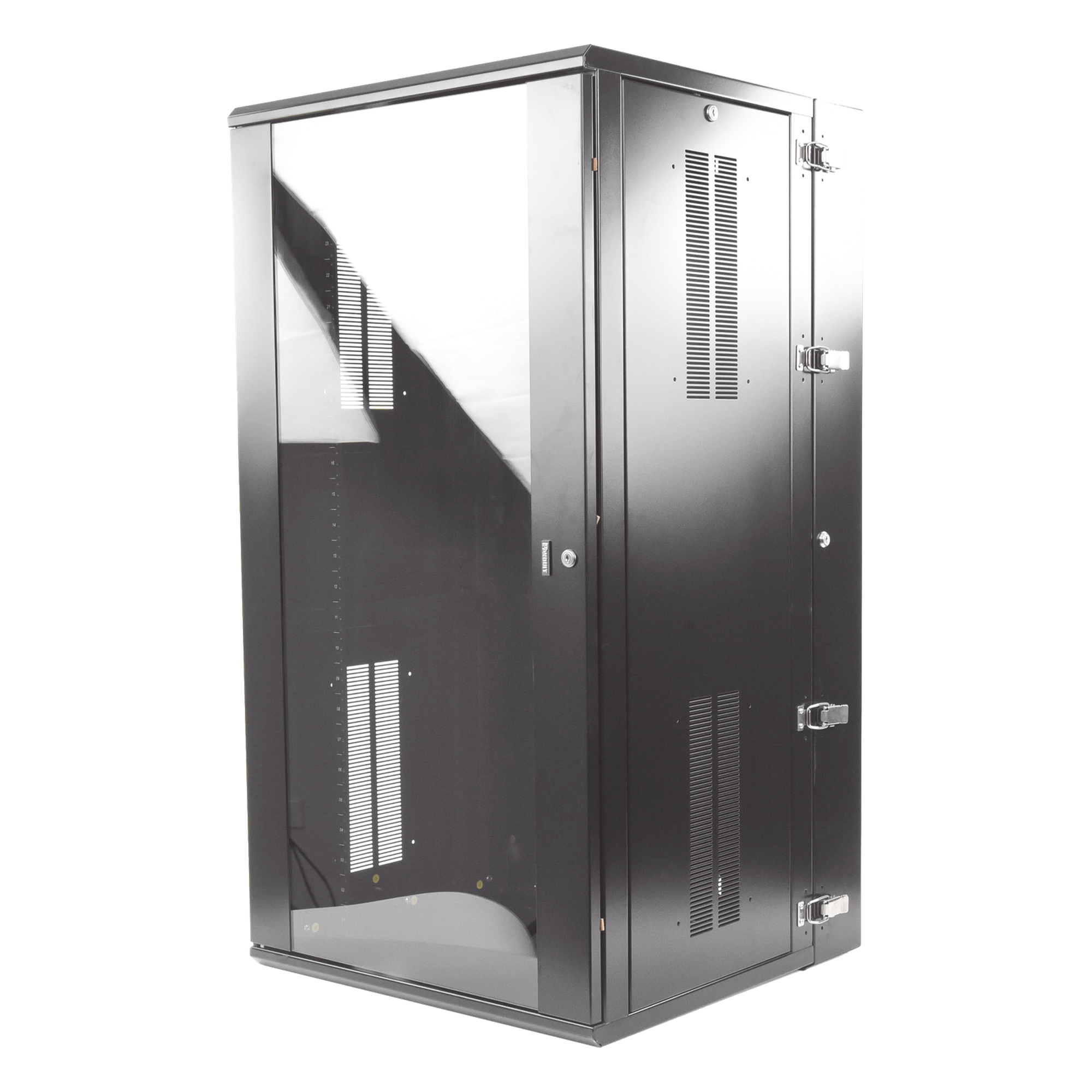 Gabinete de Montaje en Pared / 26 UR / 635mm (2.08 ft) Profundidad / Ventana de Seguridad / 350 lb Capacidad / EIA 19in