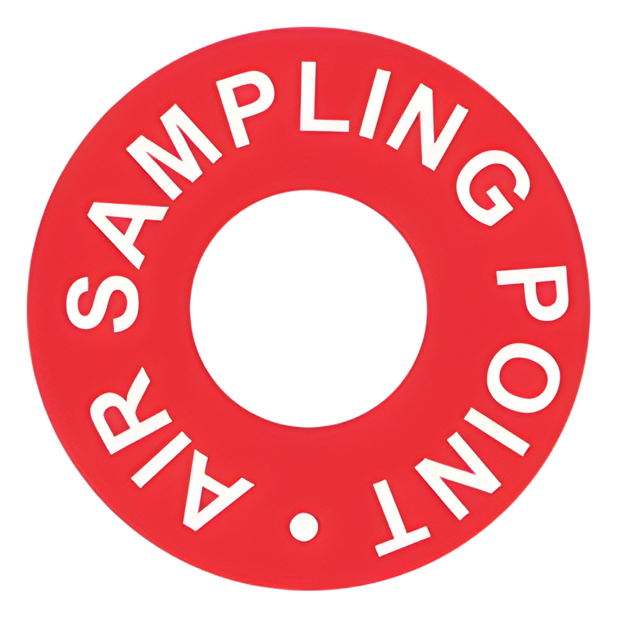 Etiqueta de Punto de Muestreo / Tubería de Aspiración / CPVC Resistente al Fuego / UL Certificado / NFPA / 1/2 Pulgada / Paquete 125 Piezas — SAFE FIRE DETECTION INC. · SKU RP-5218