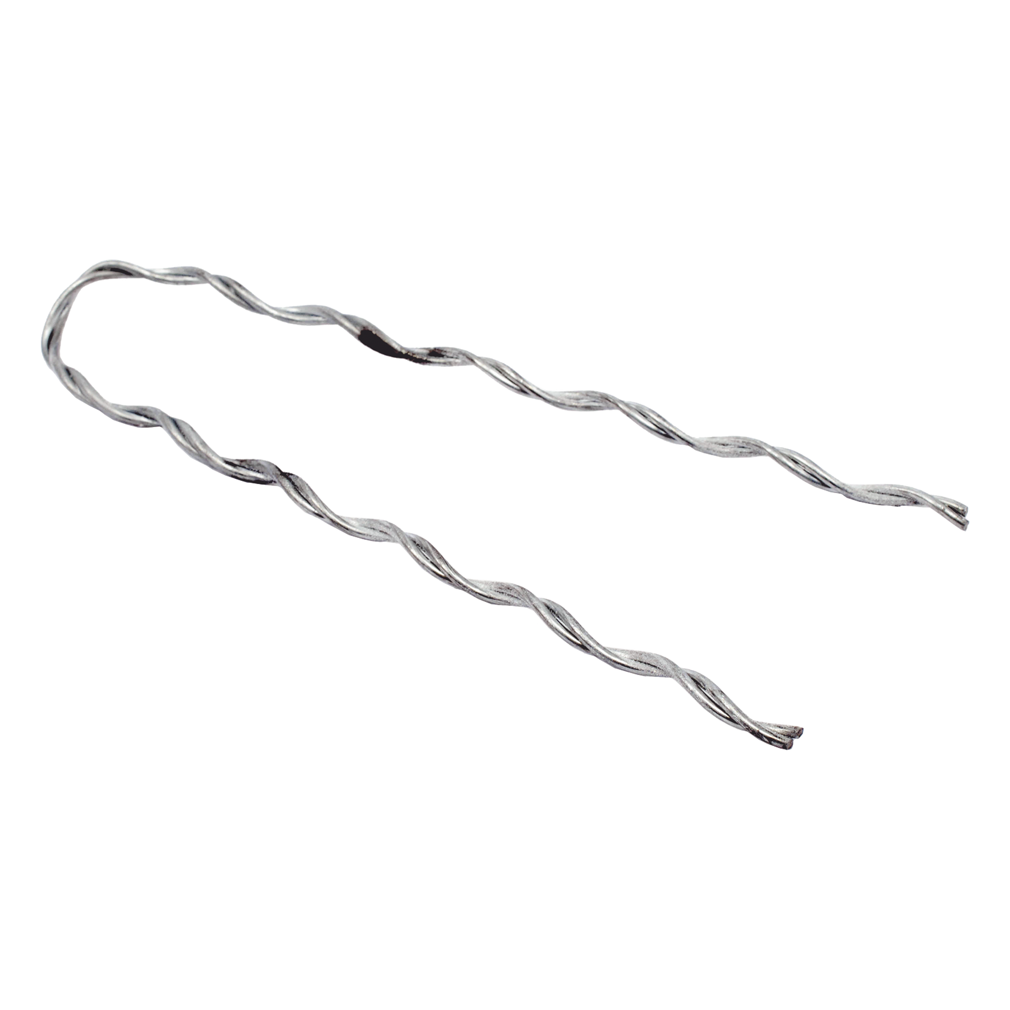 Remate Preformado para Fibra Óptica / Mini Figura 8 / Span 80 m (262.5 ft) / Mensajero Acero 1.6 mm / Tensión 1746 kg / Longitud 127 mm (5')