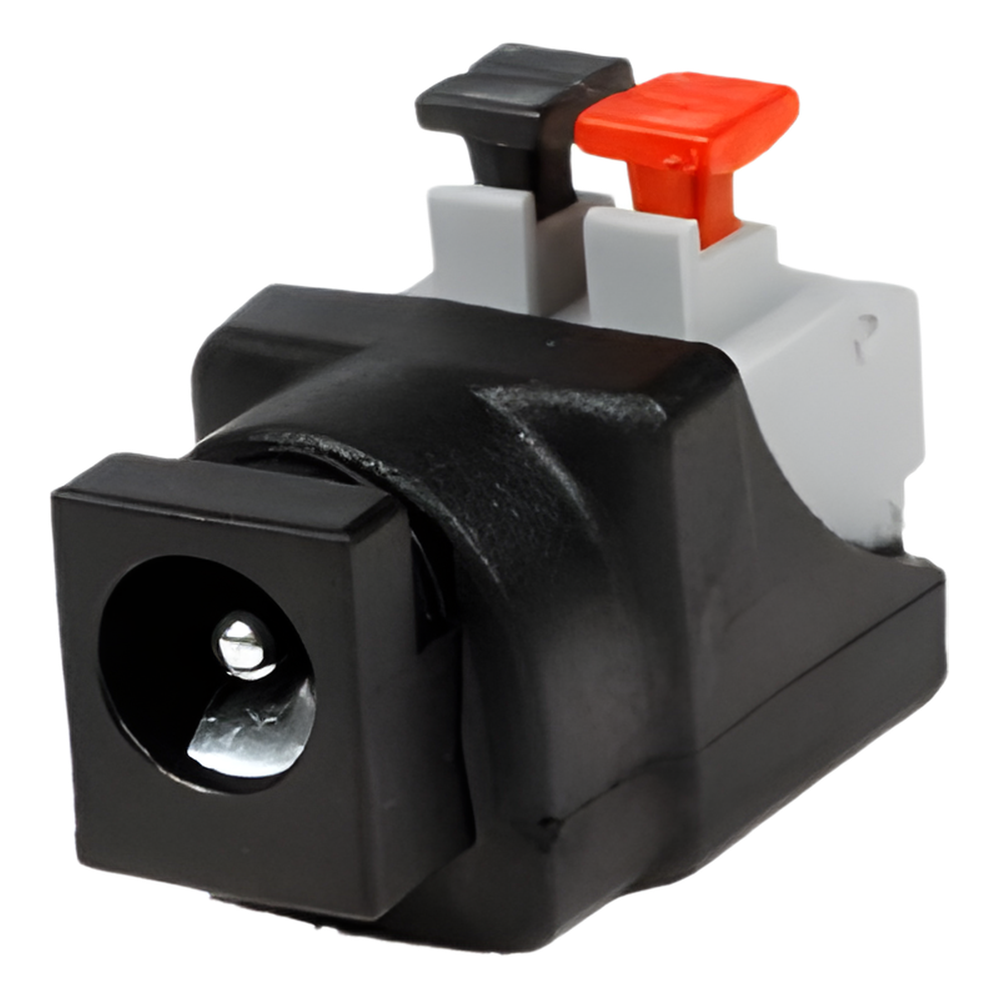 Adaptador de Alimentación DC / Jack 3.5 mm Hembra Polarizado / 12 Vcc / Terminales Push / Calibre 18 — EPCOM POWERLINE · SKU JR53X