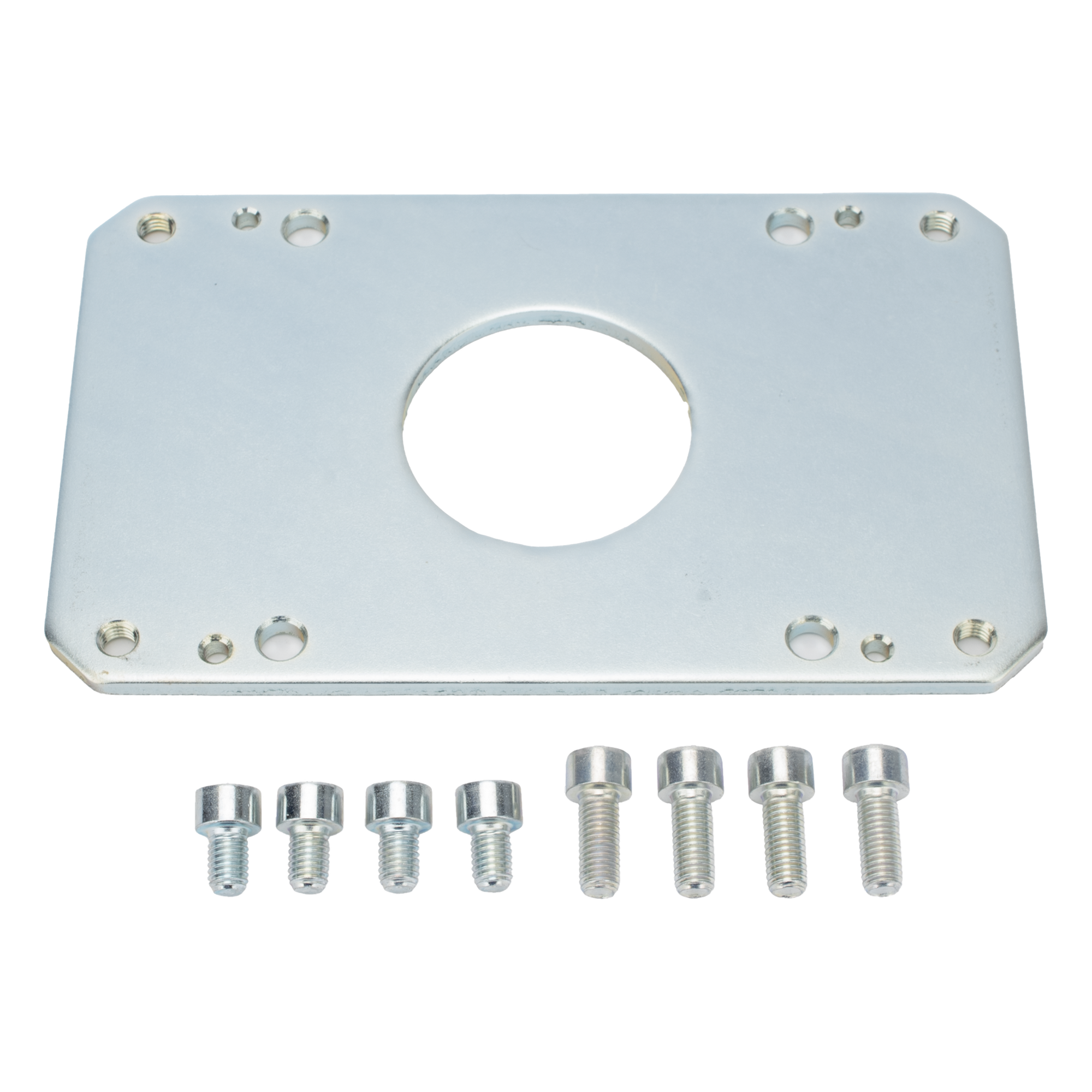 Placa intermedia para brazo de barrera / Acero inoxidable / Compatible GT4-GX4 / Resistente a corrosión — CAME · SKU 88003-0073