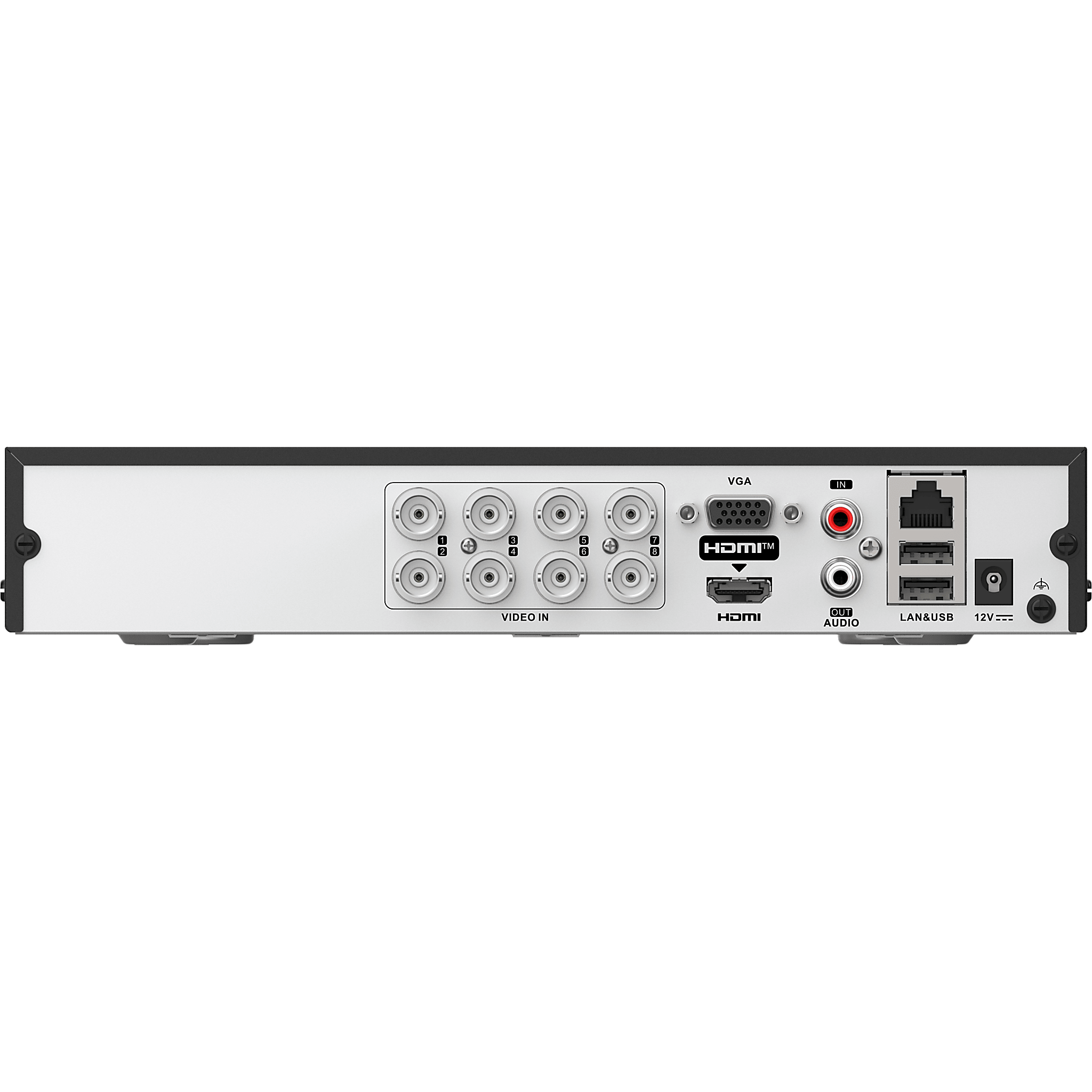 DVR Pentahíbrido / 8 Canales TurboHD + 12 Canales IP / 3K Lite / AcuSearch / Perimeter Protection / HDMI 4K / H.265+