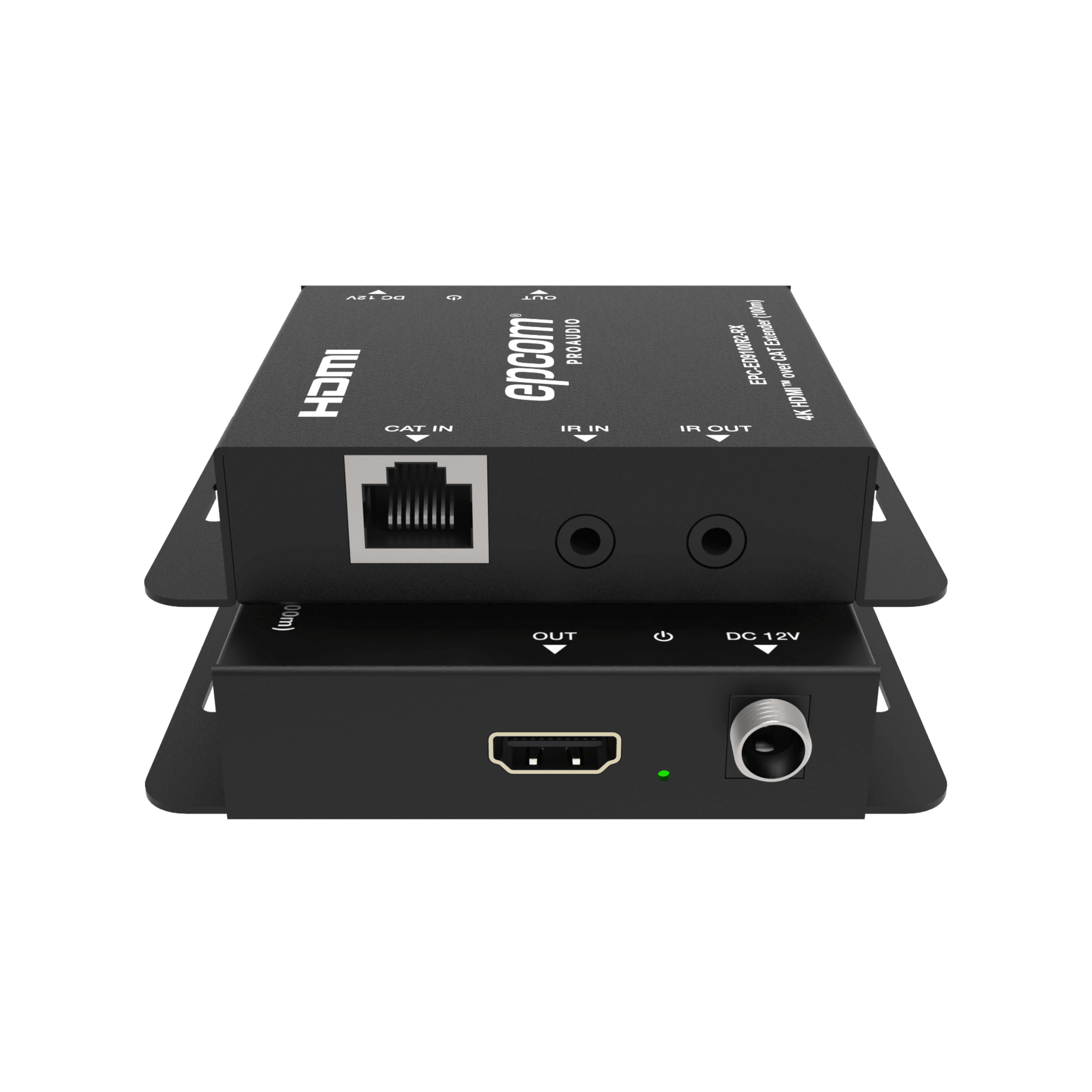 Kit Extensor HDMI | 4K30 hasta 100m | Cat6 | Transmisión sin Compresión | Soporta PoC Bidireccional | EDID y Audio 5.1CH