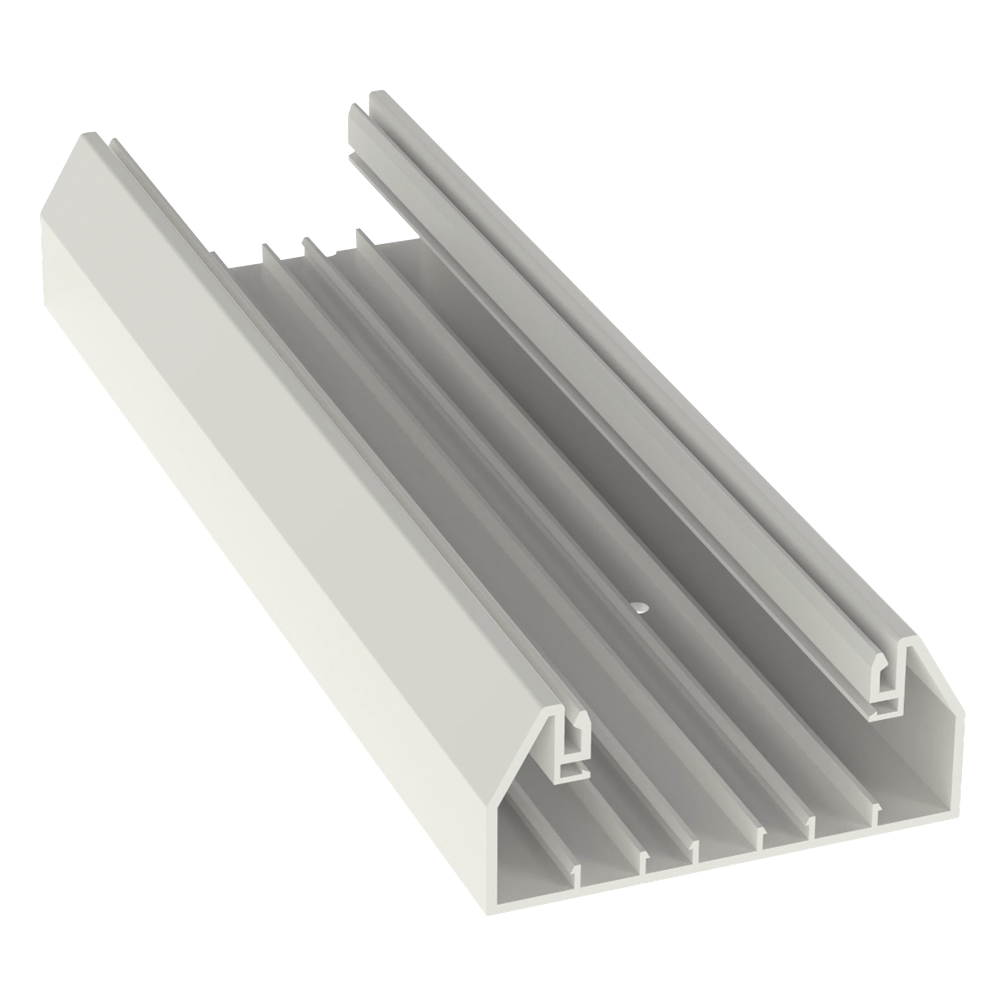 Base para Canaleta / PVC Rígido / 103.3 x 44.9 x 2400 mm / UL94V-0 / TIA/EIA / 600 VAC / 2.4 m (7.87 ft) — PANDUIT · SKU T70BIW8