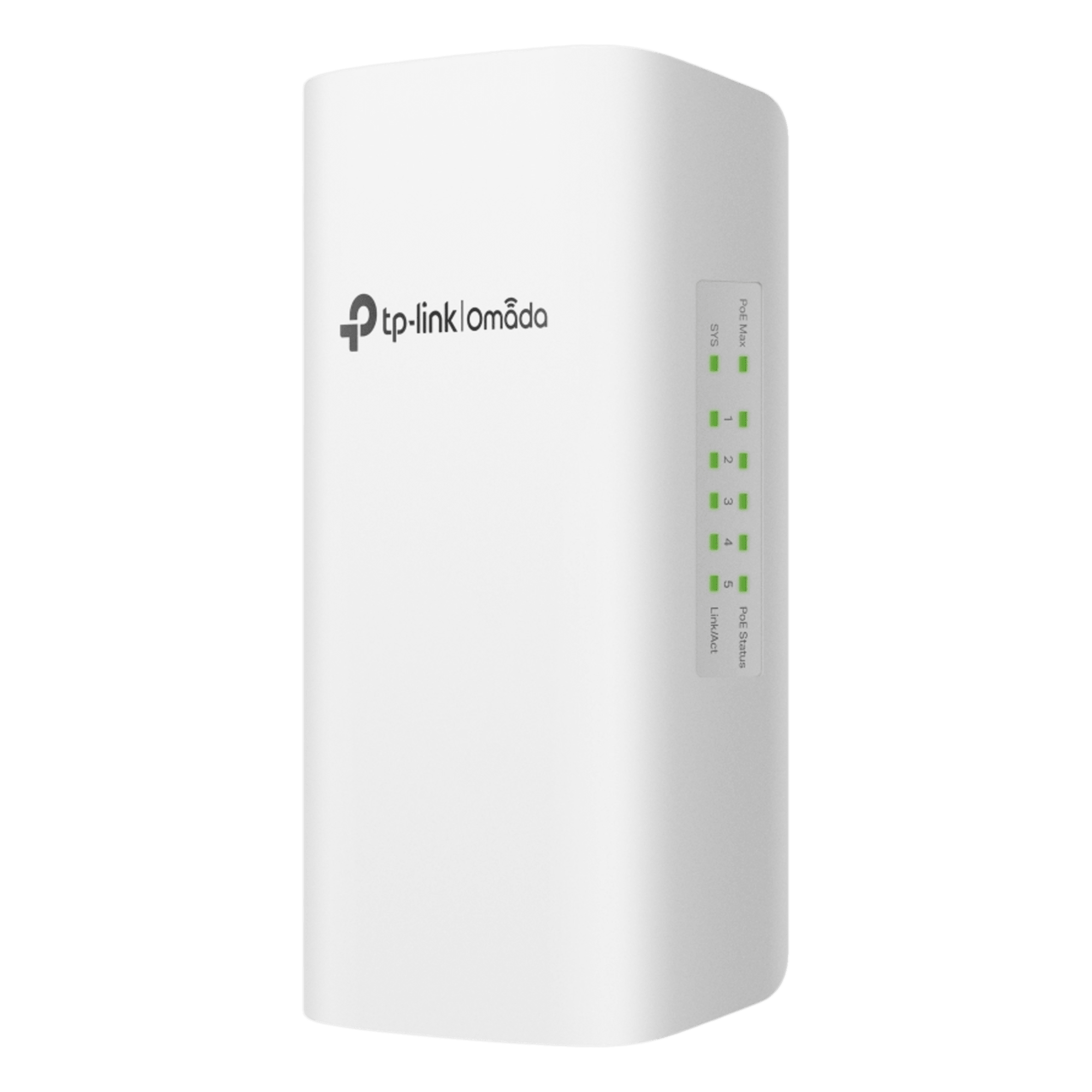 Switch PoE para Exterior / 5 Puertos Gigabit / PoE++ 90W IN / 4x PoE+ 64W OUT / IP55 / 10 Gbps / Gestión Omada — TP-LINK · SKU SG2005PPD