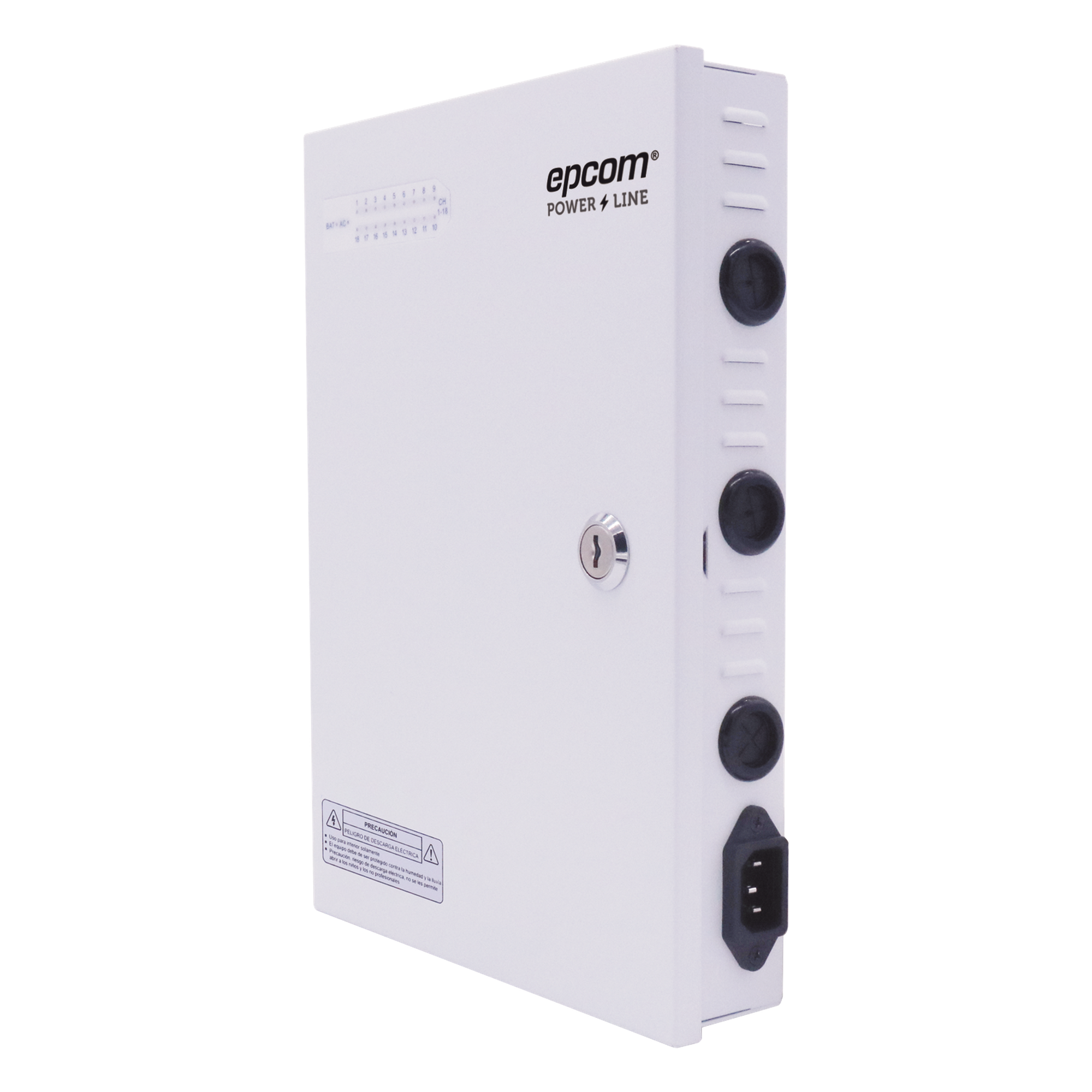 Fuente de Poder CCTV / 18 Canales / 30 A / 11-15 VCC / 350 W / Filtro de Ruido por Canal
