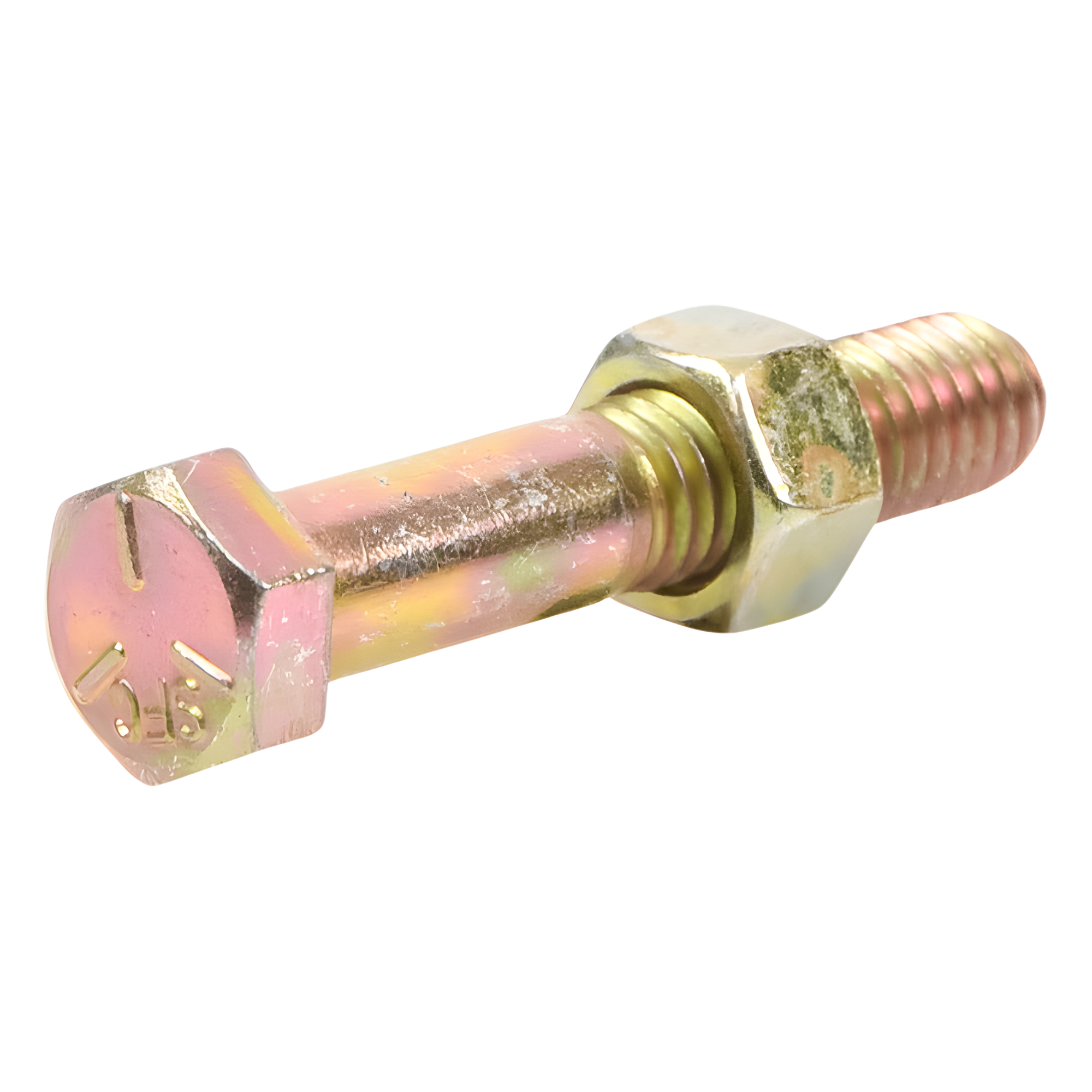 Kit de Tornillería para Torre / Acero Grado 5 / 3/8" x 2" / 6 Tornillos y 6 Tuercas / Galvanizado / Exterior