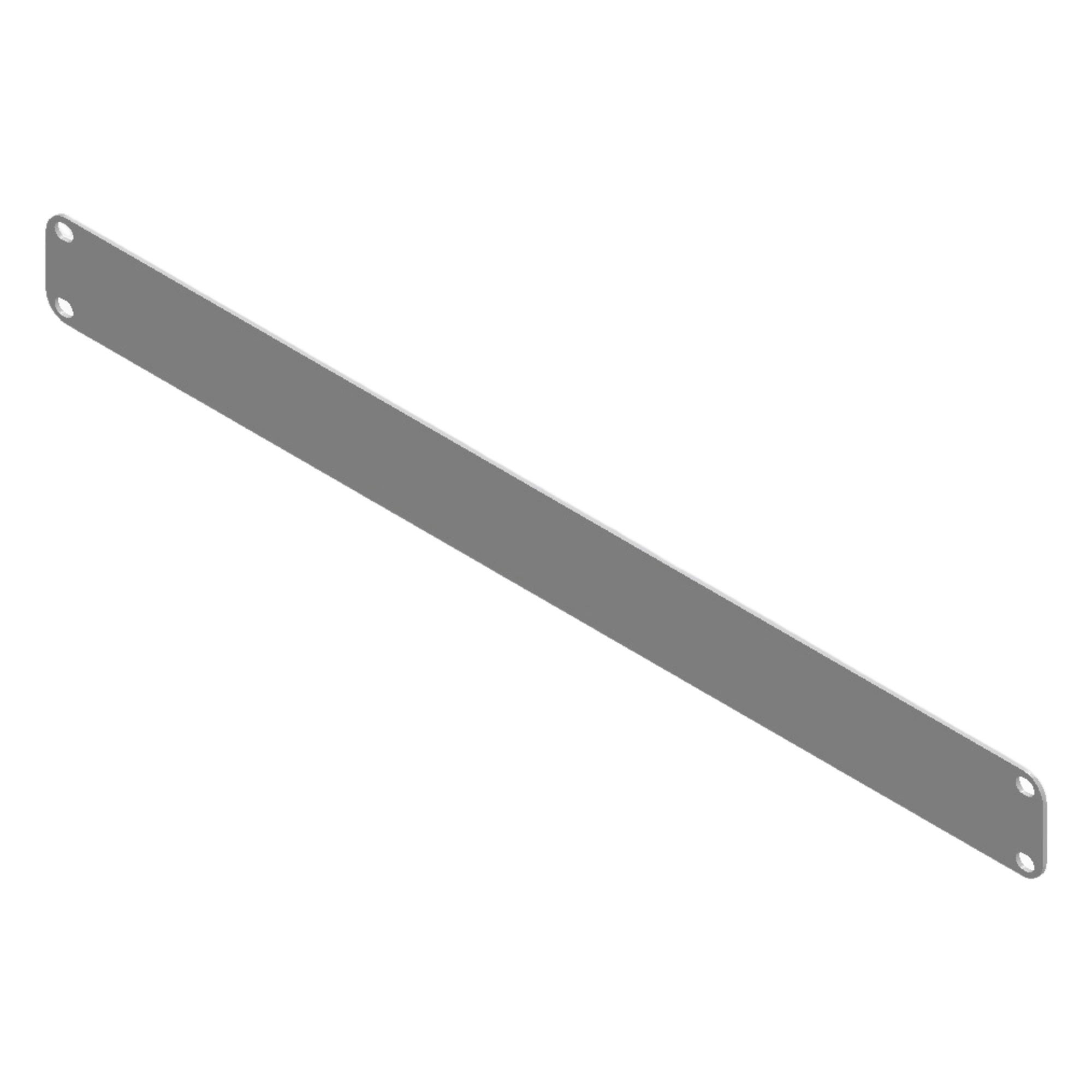 Tapa Ciega para Rack / 1U / 19 Pulgadas / Acero Calibre 14 / Pintura Electrostática Blanca / 483 x 44 mm (19 x 1.73 in) — LINKEDPRO · SKU STF-1UW