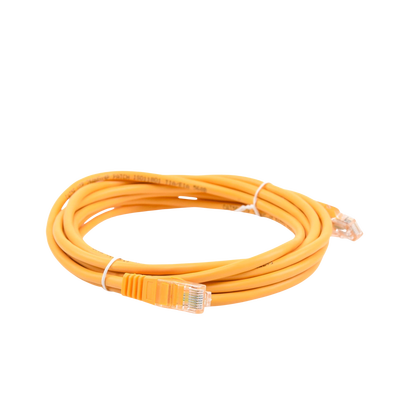 Cable de Parcheo UTP Cat5e - 3.0 Metros (9.84 Pies) - Amarillo
