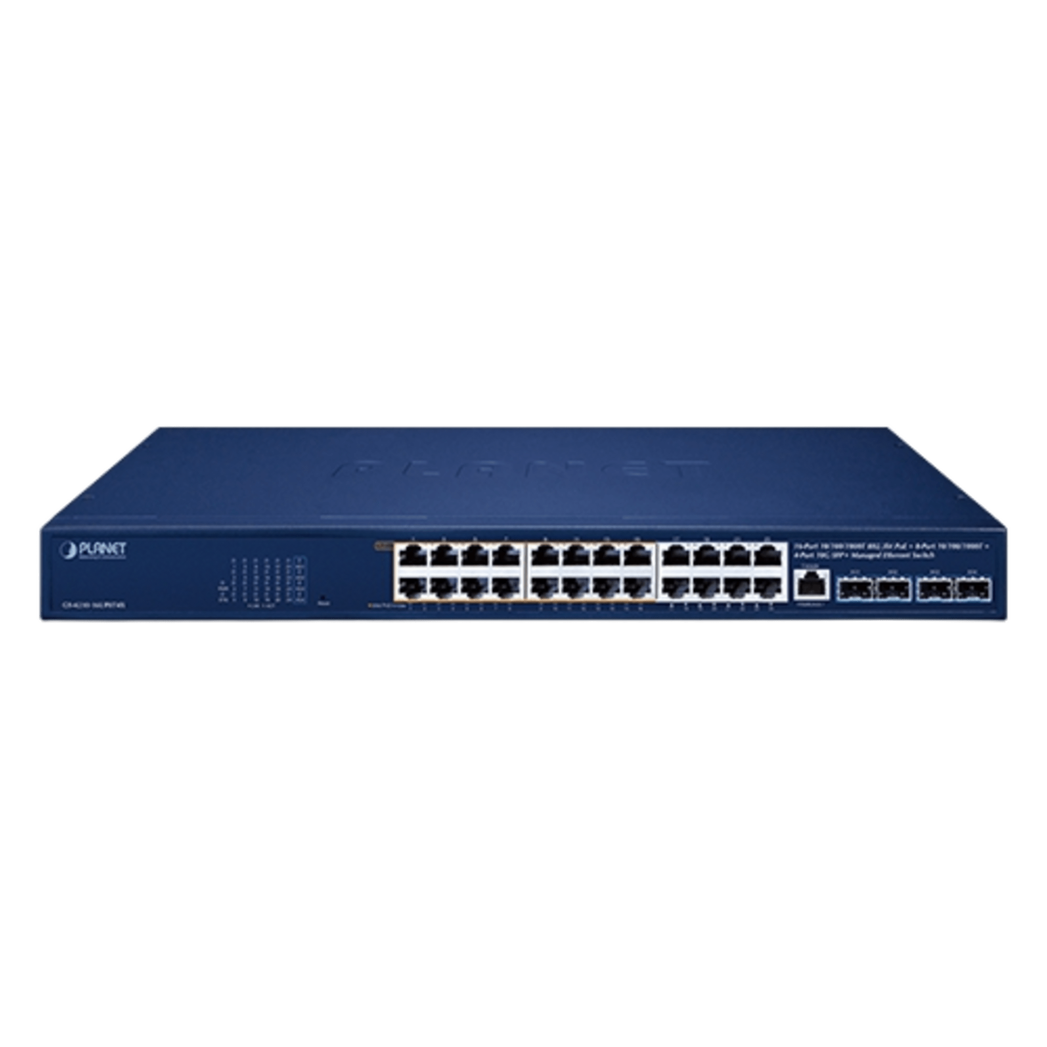 Switch Gestionado PoE++ / 16 Puertos Gigabit PoE++ 95W / 8 Puertos Gigabit / 4 Puertos 10G SFP+ / Presupuesto PoE 420W / L2/L4 / ERPS / Rack 440 mm (17.3 in)