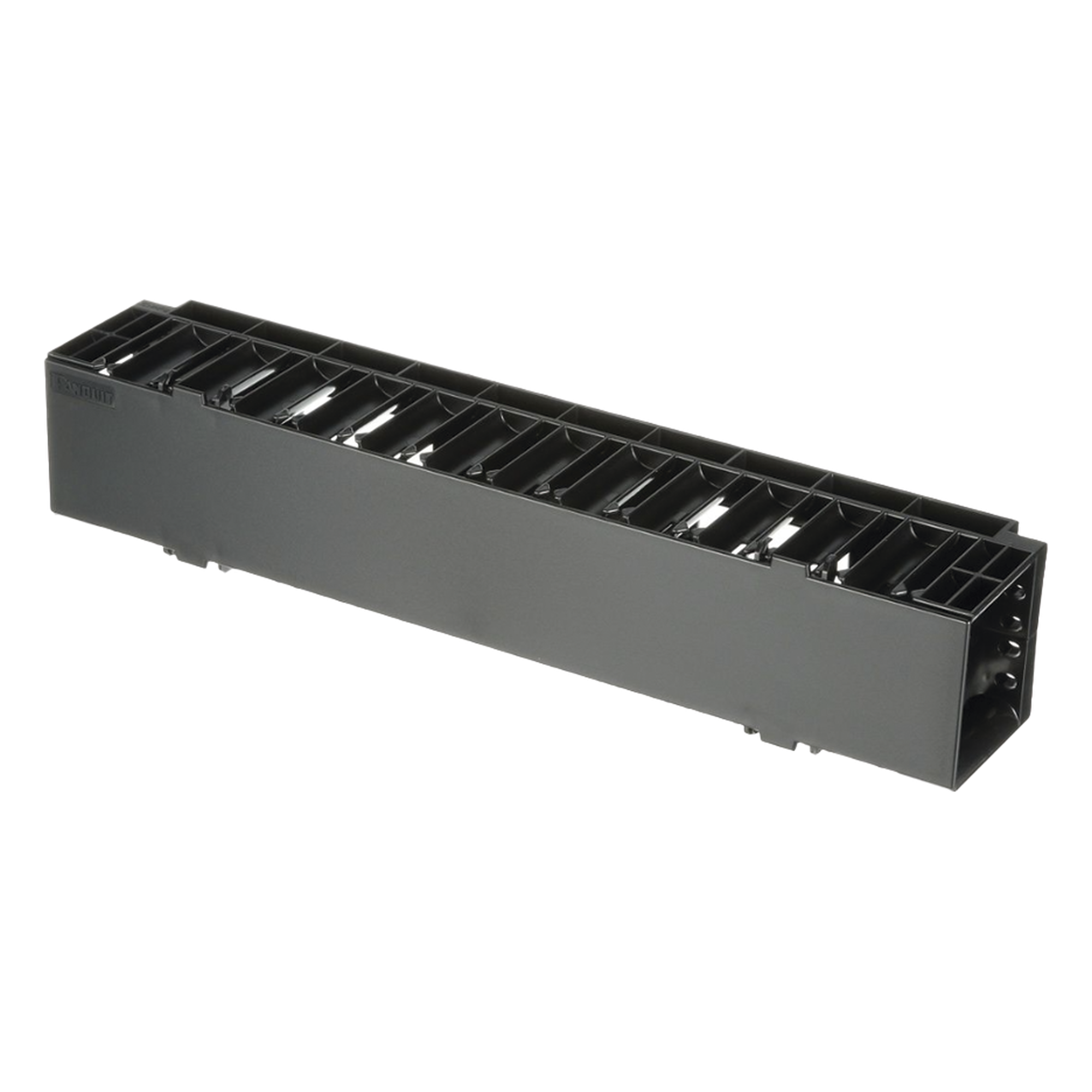 Organizador de Cables Horizontal / Rack 19in / 2UR / Frontal / ABS / Cat 6 y 10G — PANDUIT · SKU NCMHF2