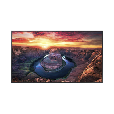Pantalla Profesional LED de 55", UHD 4K (3840x2160p), Entradas de Video HDMI/DisplayPort / USO 24/7 / Compatible VESA / Compatible con software MagicInfo