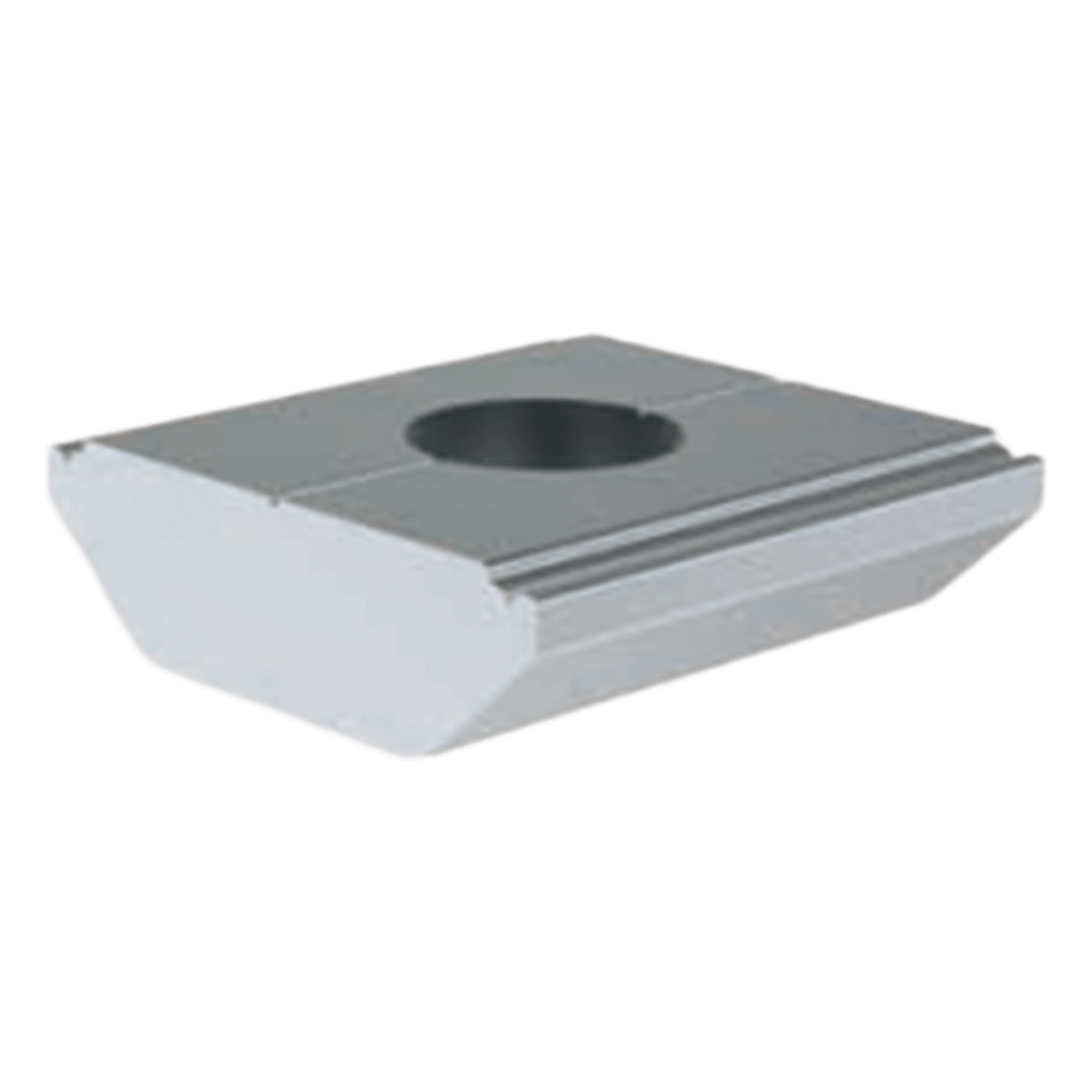 Tuerca para Riel / Compatible 5 mm y 8 mm / Aluminio Anodizado / Diseño Ergonómico — EPCOM POWERLINE · SKU EPLNM222