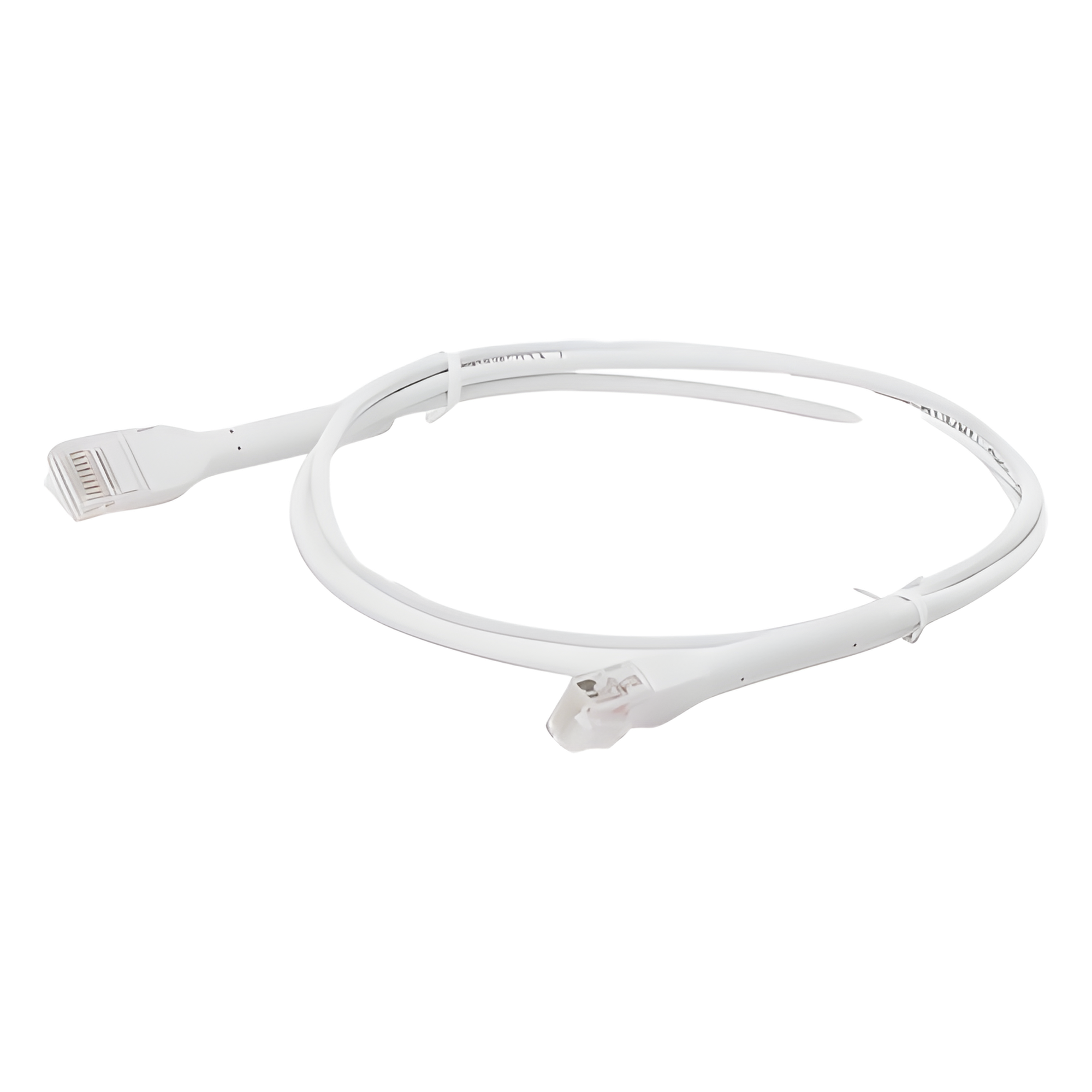 Cable de Parcheo Cat6 / Ultra Slim 1 m (3.28 ft) / UTP / RJ45 Modular / Blanco