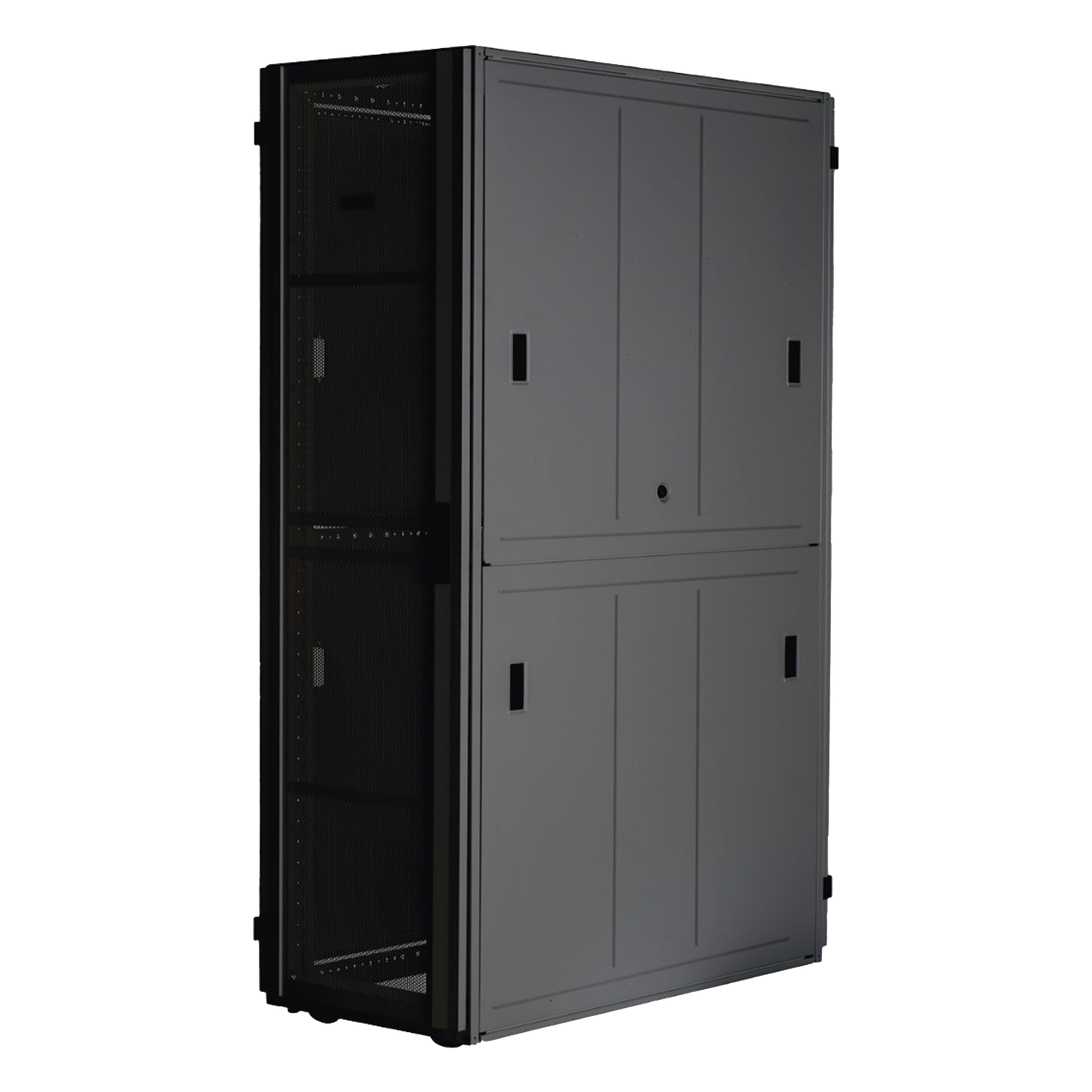 Gabinete para Centro de Datos / 42 UR / 600 mm de Ancho / 1200 mm de Profundidad / Carga Estática 1588 kg / Ventilación 80% / Acero Soldado — PANDUIT · SKU XGL64222B