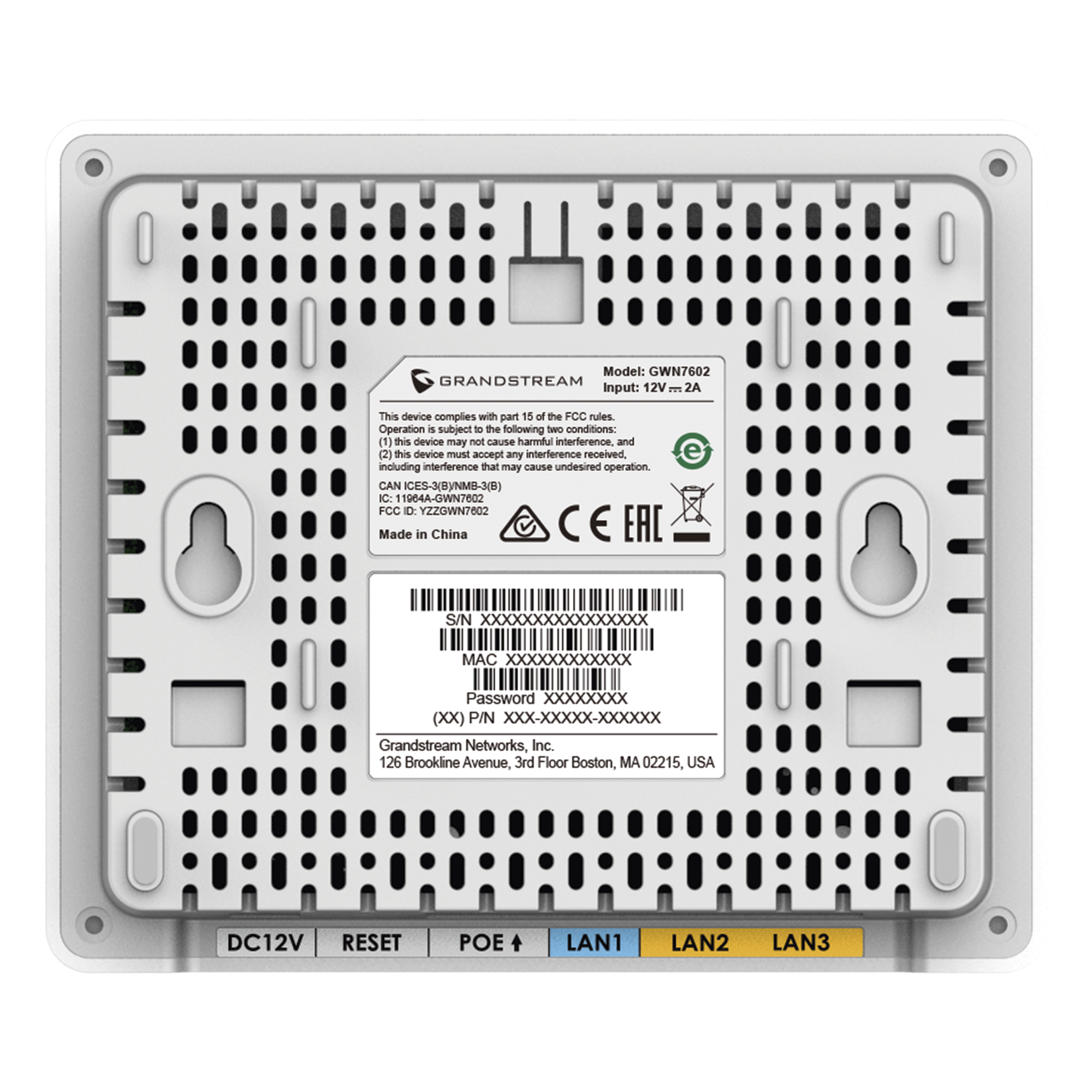 Punto de Acceso Wi-Fi / Wave 2 / 1.27 Gbps / MU-MIMO 2x2:2 Dual-Band / 3 Puertos Gigabit / Cobertura 100 m (328.1 ft) / 100+ Dispositivos