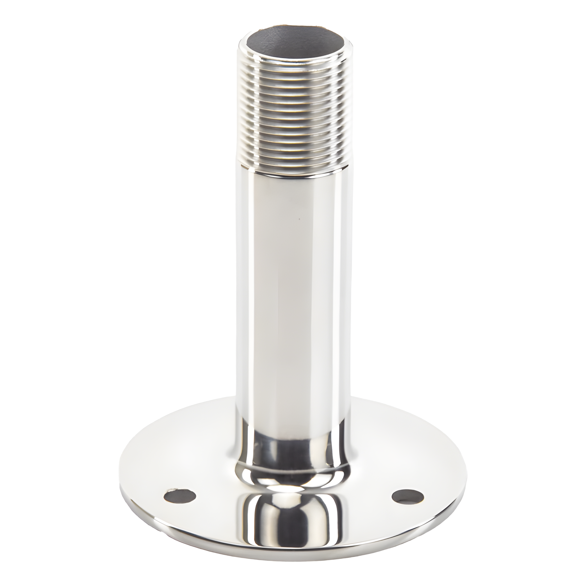 Montaje Recto / Acero Inoxidable / 4 in Alto / 3 in Base / Rosca 1-1/4 in / 0.26 kg
