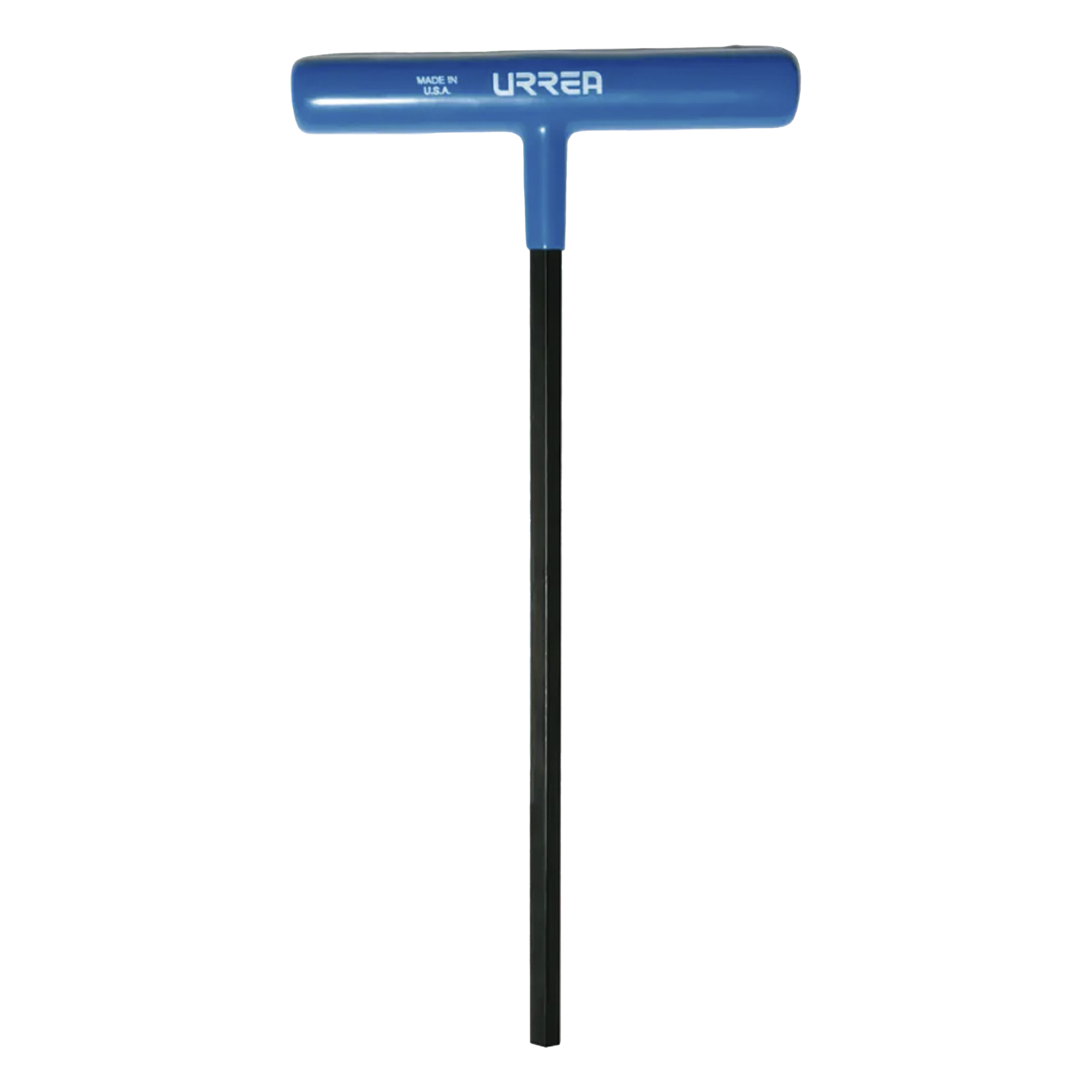 Llave Hexagonal Tipo T / Métrica 8 mm / Mango Ergonómico / Longitud Total 9" (228.6 mm) / Acero de Alta Resistencia — URREA · SKU SYS-465-20L-GP