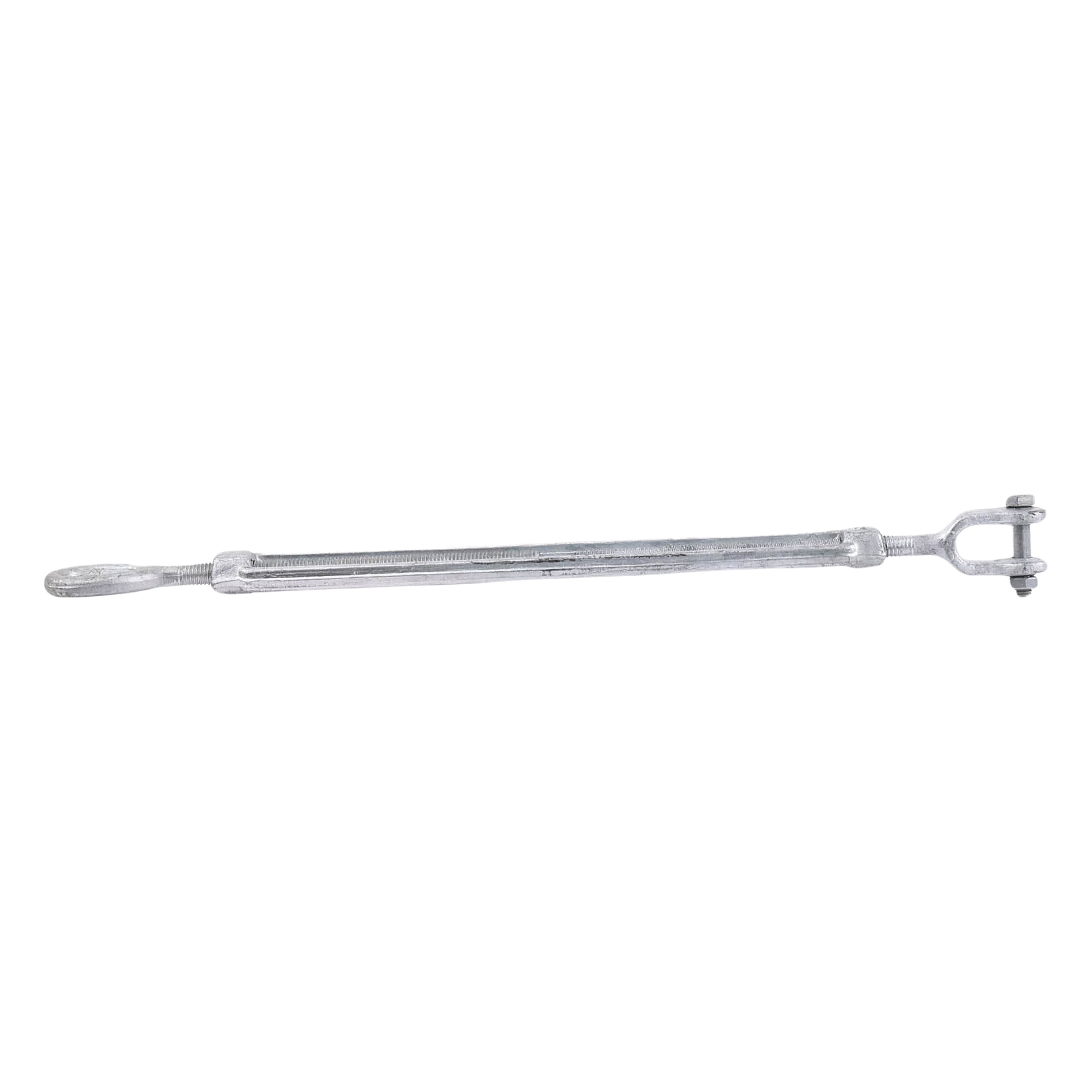 Tensor Ojo-Quijada / Acero Forjado / 1/2" x 12" / Galvanizado Inmersión en Caliente / Carga 2200 lbs