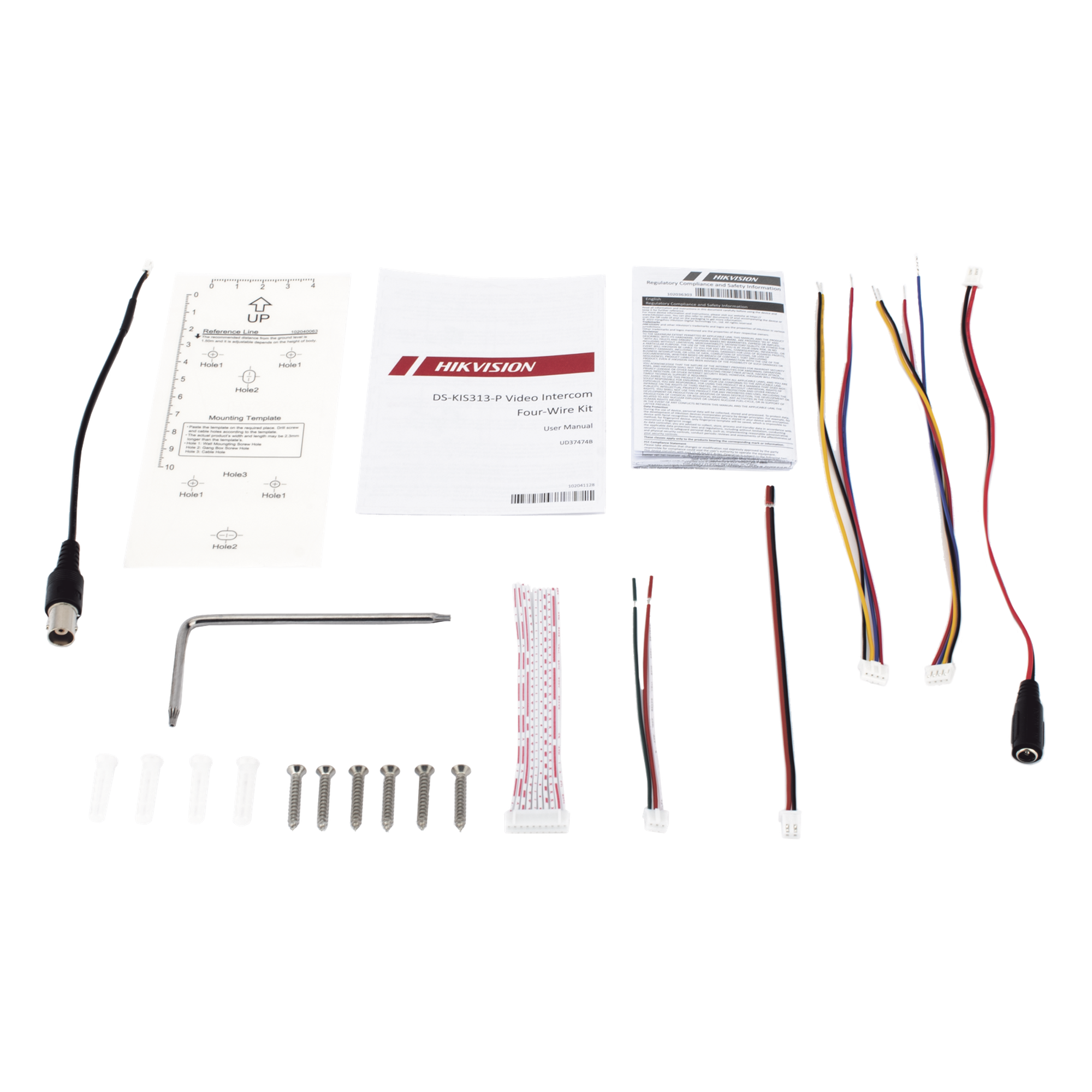Bolsa de Accesorios / Compatibilidad DS-KIS312 y DS-KIS313 / Diseño Ergonómico / Múltiples Compartimentos / Material Resistente — HIKVISION · SKU DS-KIS313-P-SPAREPART