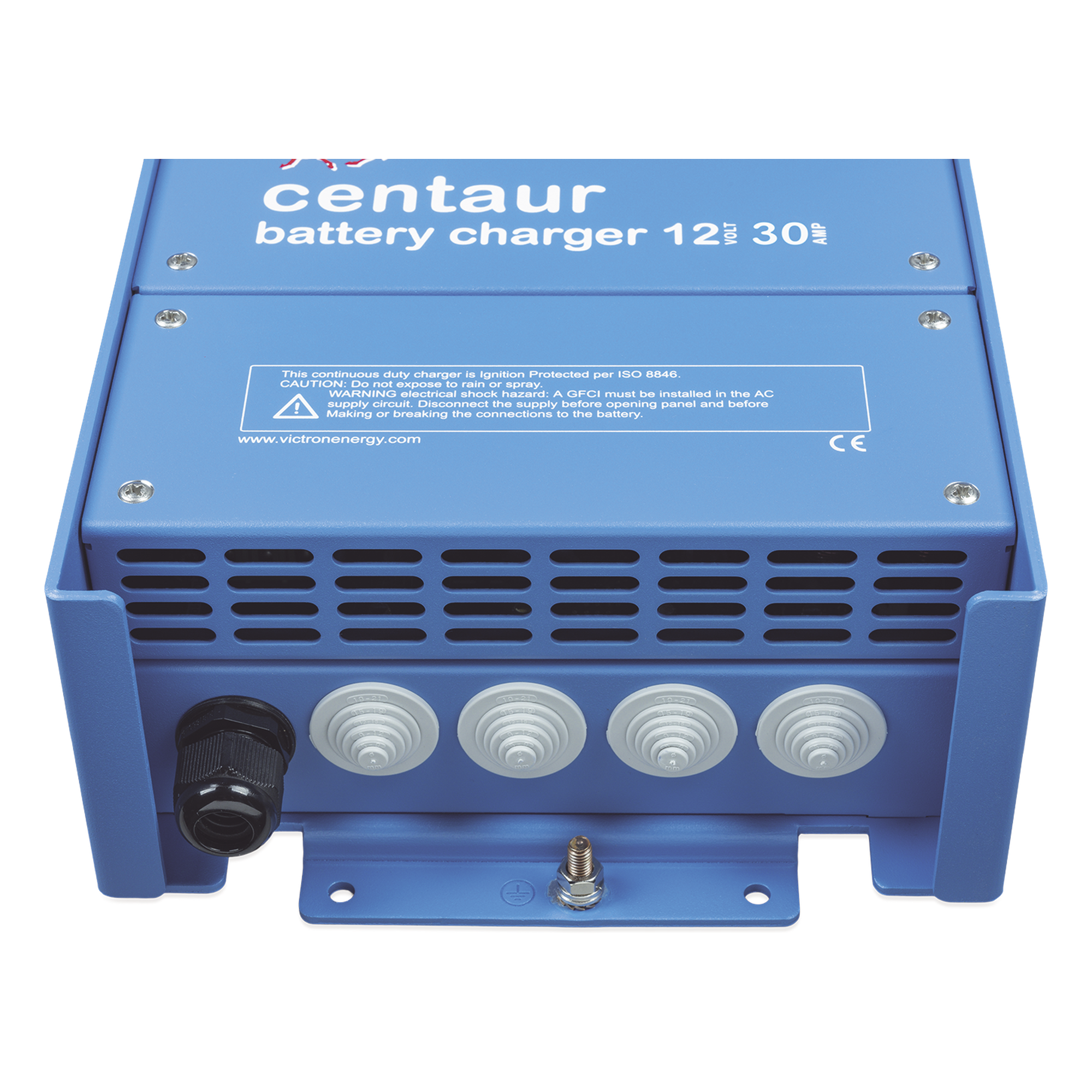Cargador de Baterías / 24V 30A / Tres Salidas Aisladas / Entrada Universal 90-265 VCA / Compensación Térmica / 120-300 Ah