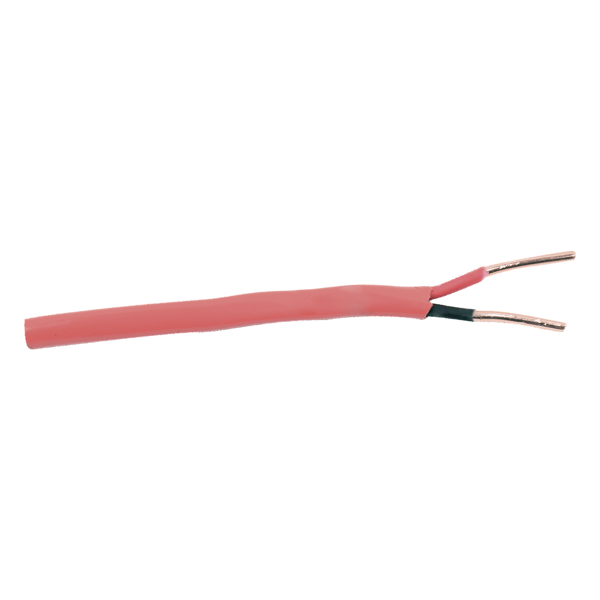 Cable para Alarmas de Incendio / 2x14 AWG / FPLR-CL3R / Riser / 305 m (1000 ft) / Rojo / Evacuación — GENESIS · SKU 4313-1004/1000