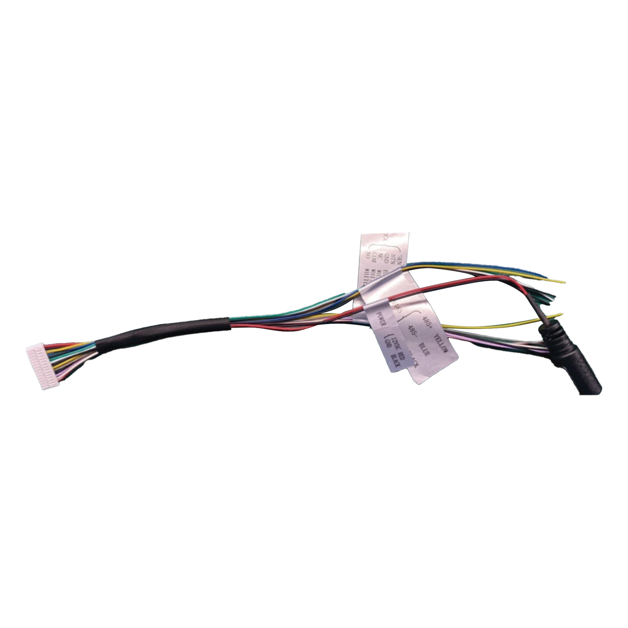 Arnés de Datos y Voltaje / Terminal 3.5mm / Conector Jack / Control de Acceso / Compatible DS-K1T343/502/342/805/321 — HIKVISION · SKU 101515222