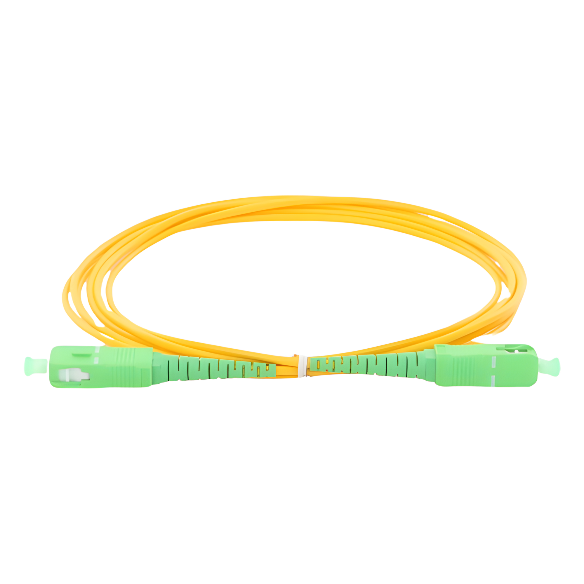 Jumper de Fibra Óptica / Monomodo OS2 G.652D / SC/APC-SC/APC / Simplex / 2m (6.56 ft) / 2mm